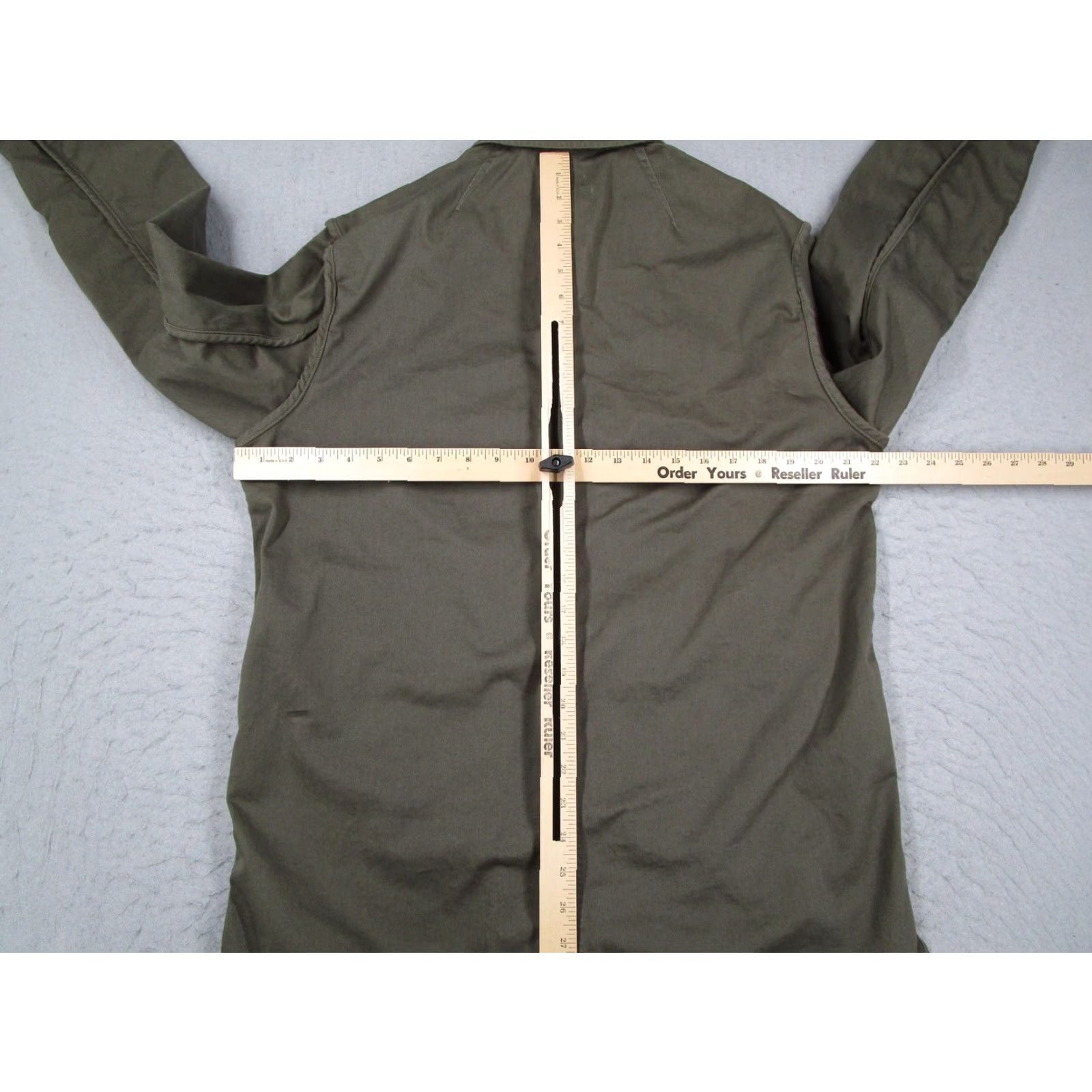 Filippa K VINTAGE Filippa K M. Lavy Workwear Jacket Chore Coat Snap Front Olive Green Mens Large 50 Cotton Canvas Spring Fall Seasons Bohemian Mens Size US M / EU 48-50 / 2 - 7 Thumbnail