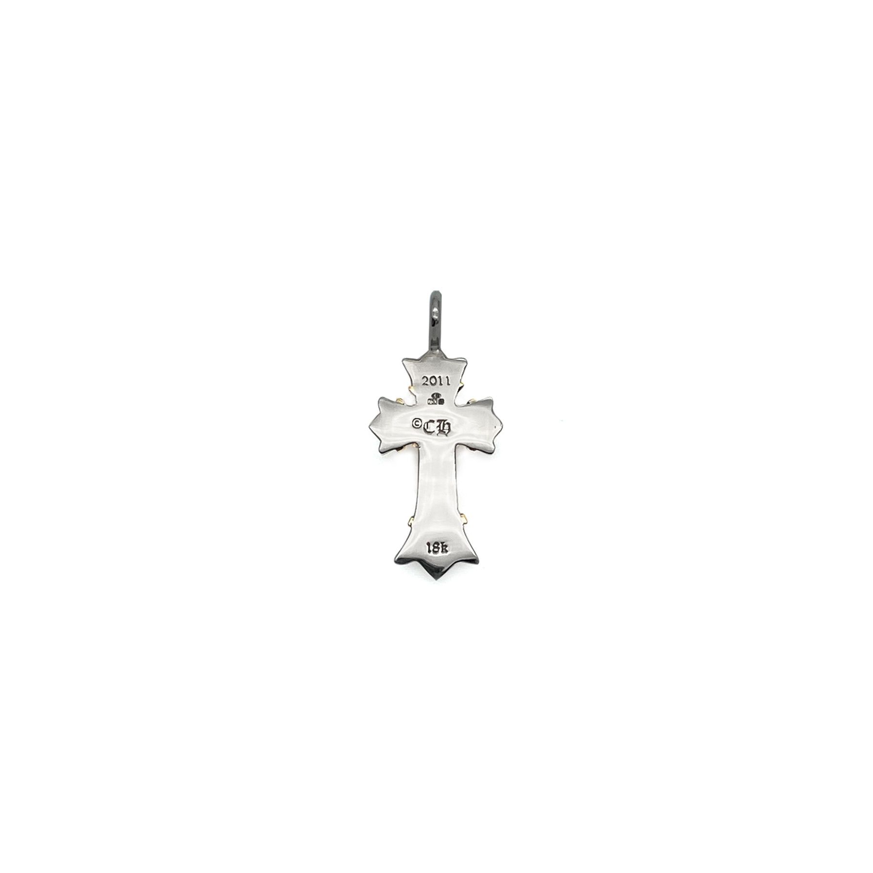 Chrome Hearts Chrome Hearts 18K&22K Double Cross Charm Pendant Size ONE SIZE - 2 Thumbnail