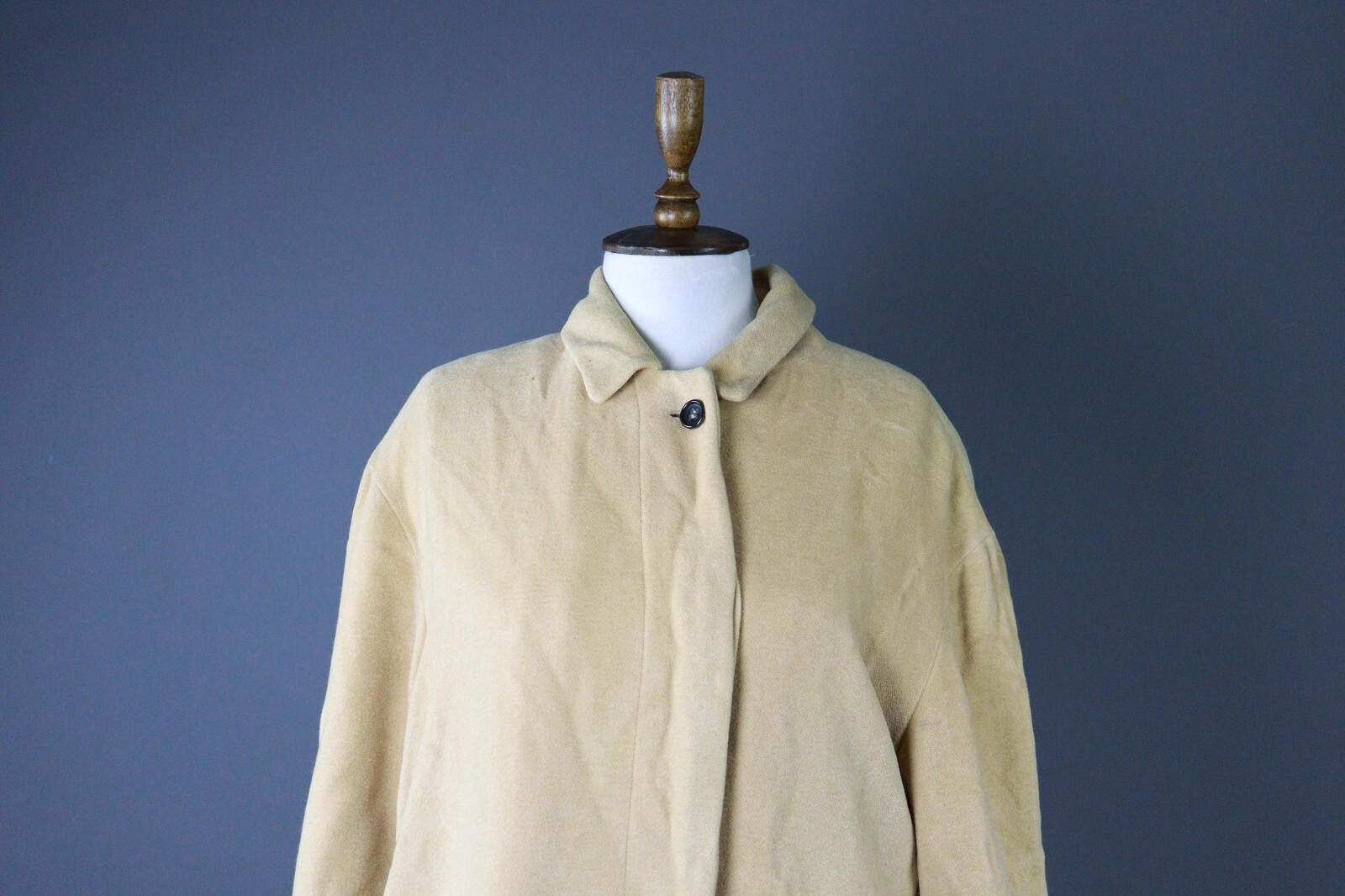 Jil Sander Jil Sander Beige Alpaca Wool Overcoat Size 36 / Small Size M / US 6-8 / IT 42-44 - 2 Thumbnail