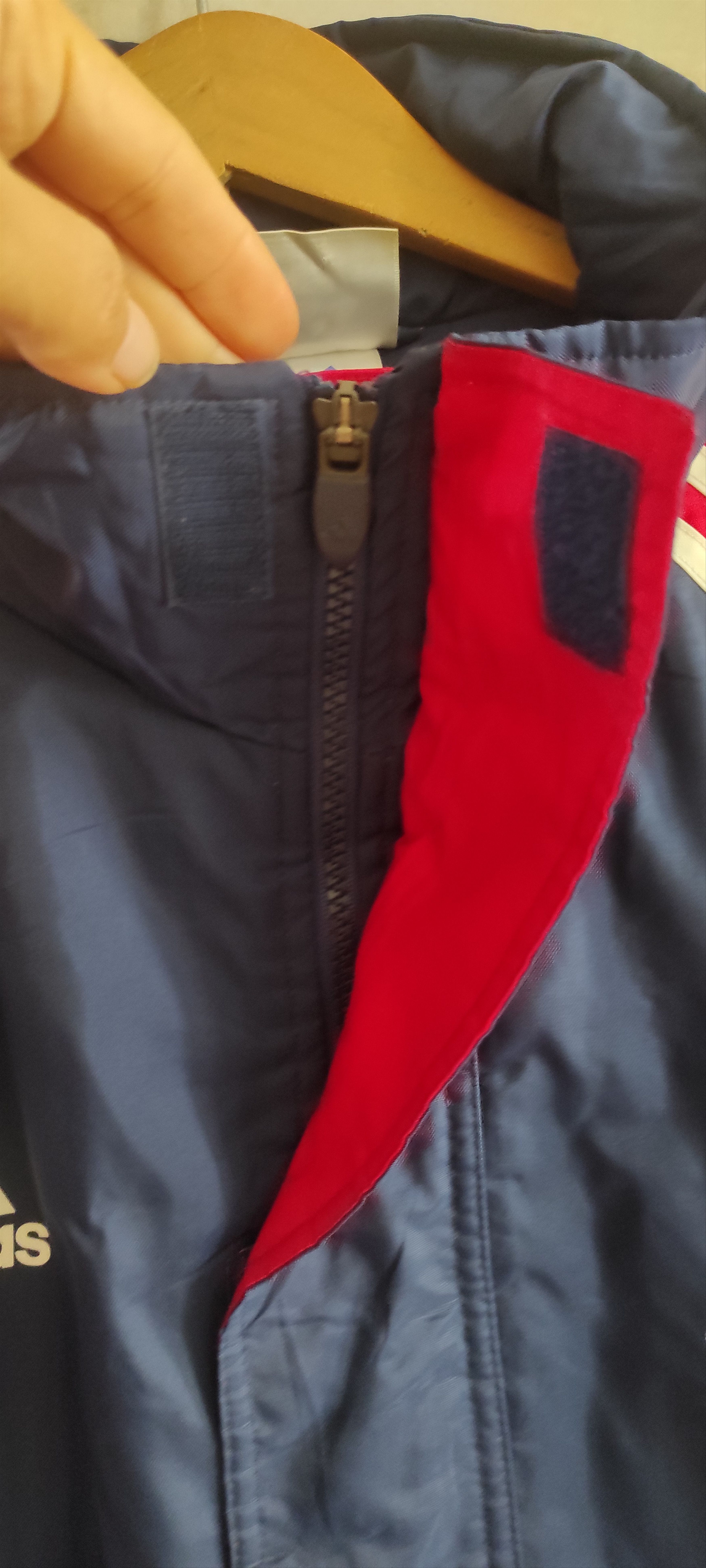 Adidas × Vintage Adidas 3 Stripes Oversize Track Jacket Retro Adidas Bayer Size US XL / EU 56 / 4 - 5 Thumbnail