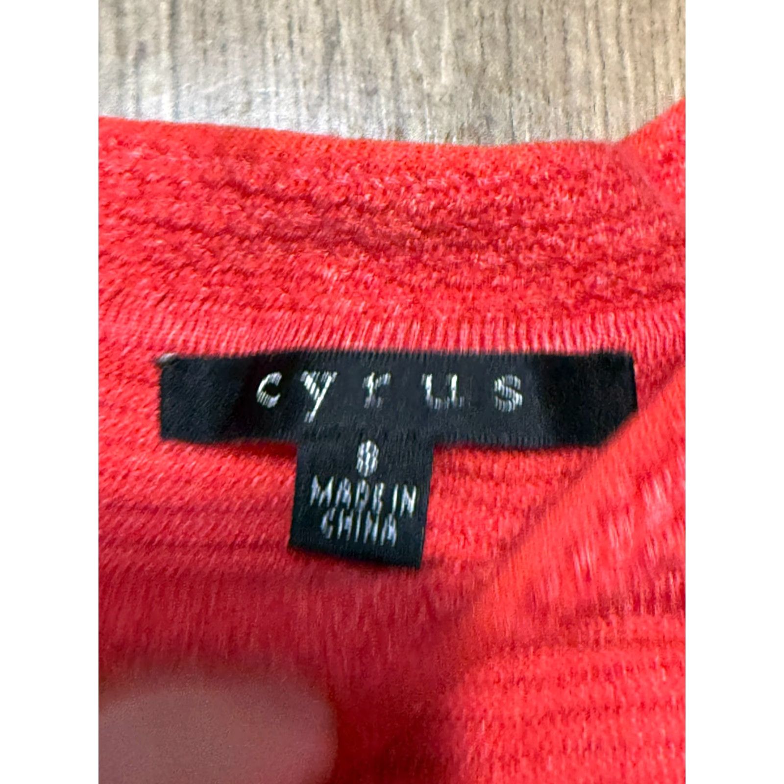 Vintage Cyrus Shirts Women's Size Small Red Long Sleeve Crew Neck Stretch Casual Shirt Size S / US 4 / IT 40 - 5 Thumbnail