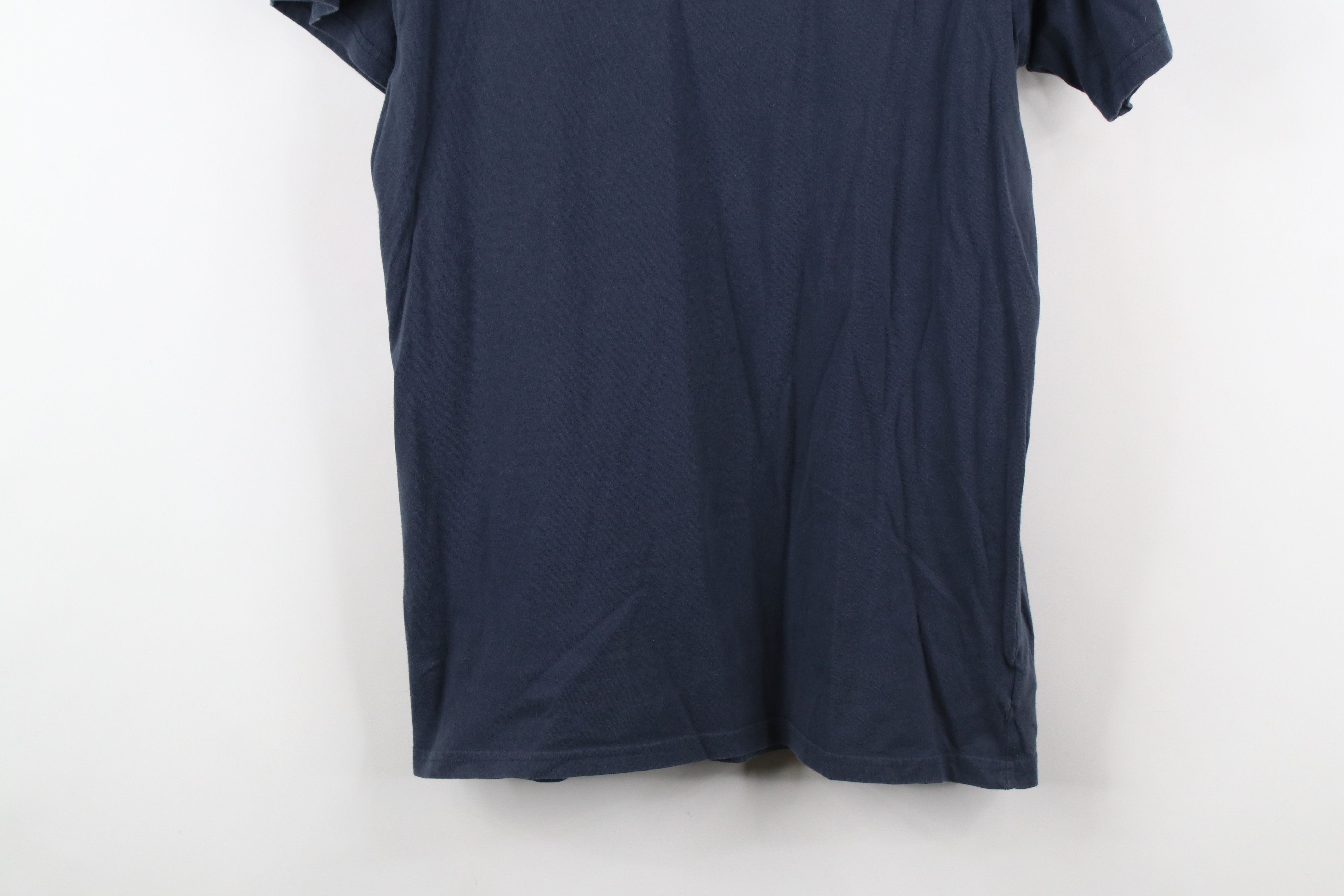 Oakley × Vintage Vintage Y2K Oakley O Logo Short Sleeve V-Neck T-Shirt Blue Size US M / EU 48-50 / 2 - 3 Thumbnail