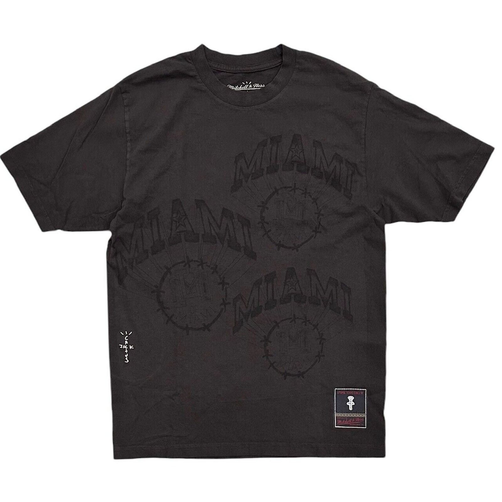 Mitchell & Ness Mitchell & Ness X Cactus Jack Travis Scott T-Shirt Miami Size US S / EU 44-46 / 1 - 1 Thumbnail