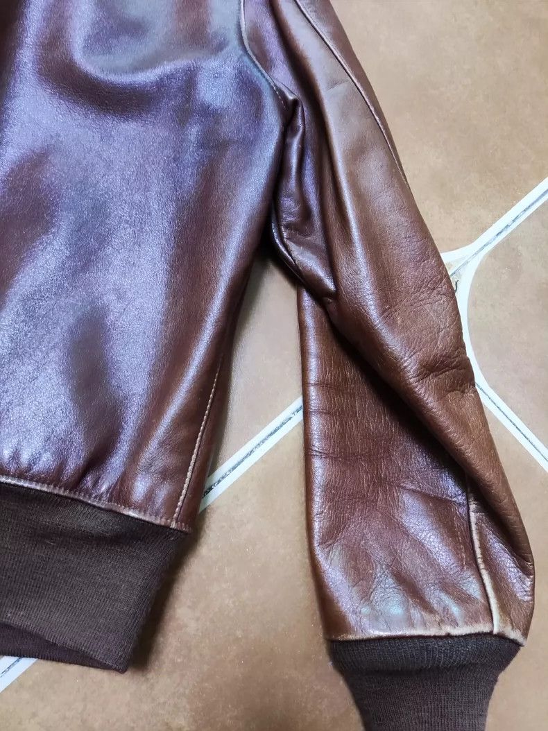 The Real McCoy's The Real McCoy's A2 A-2 Leather coat, leather jacket Size US L / EU 52-54 / 3 - 8 Thumbnail