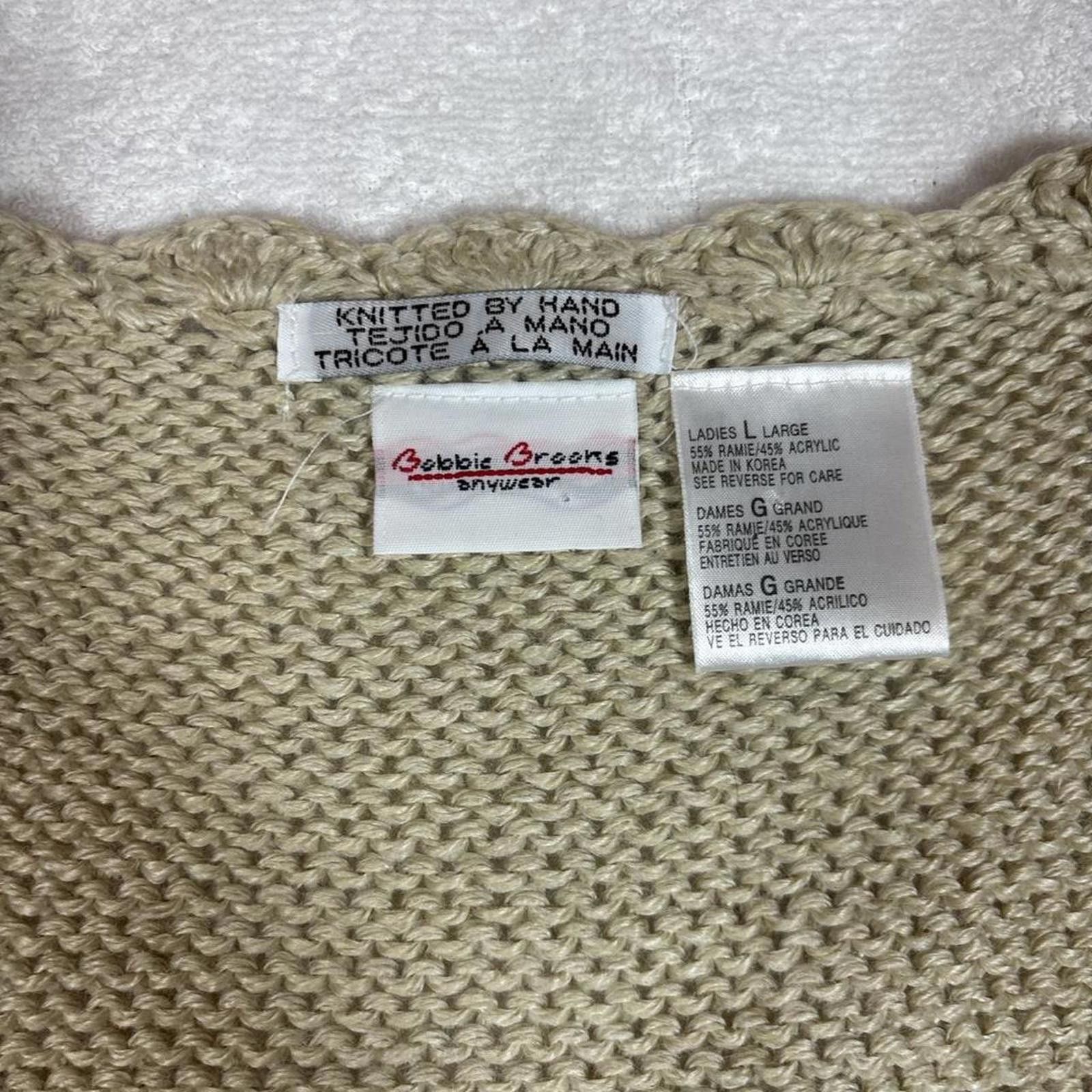 Other Vintage cottage core floral embroidered sweater vest Size L / US 10 / IT 46 - 5 Thumbnail