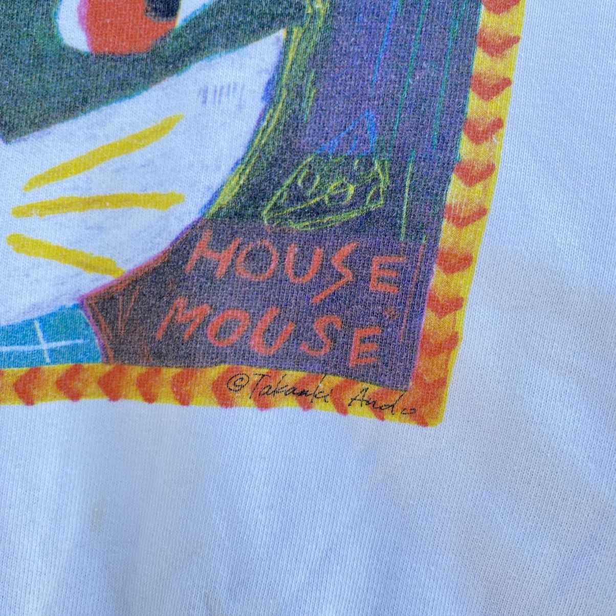 Japanese Brand × Vintage Vintage House Mouse Takanki Ando Sweatshirt Crewneck Size US L / EU 52-54 / 3 - 6 Thumbnail