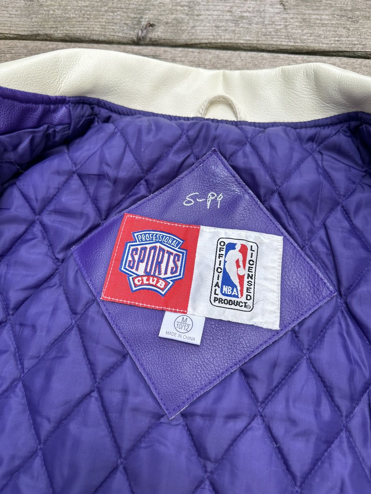 NBA Vintage Leather Phoenix Suns Jacket Size M / US 6-8 / IT 42-44 - 9 Thumbnail