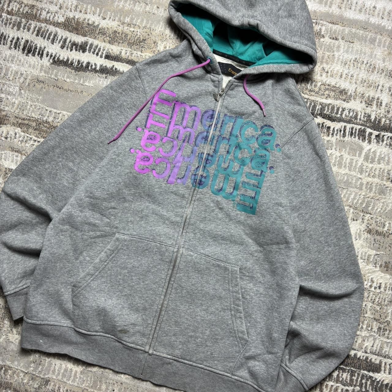 Emerica 00s Emerica Zip Hoodie Grey L Size US L / EU 52-54 / 3 - 2 Thumbnail