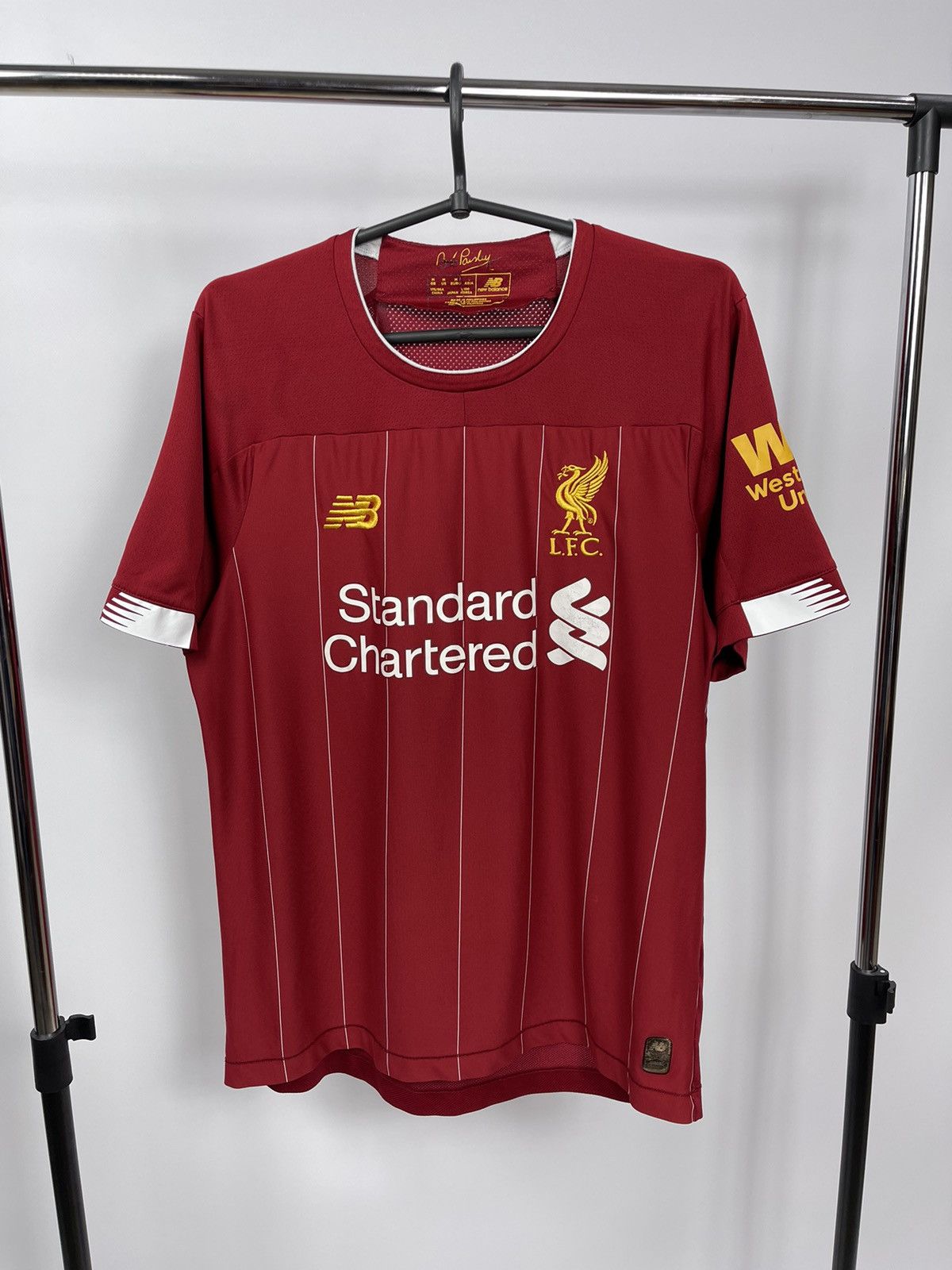 New Balance LIVERPOOL 2019 2020 VIRGIL HOME SHIRT NEW BALANCE SIZE M Size US M / EU 48-50 / 2 - 2 Thumbnail