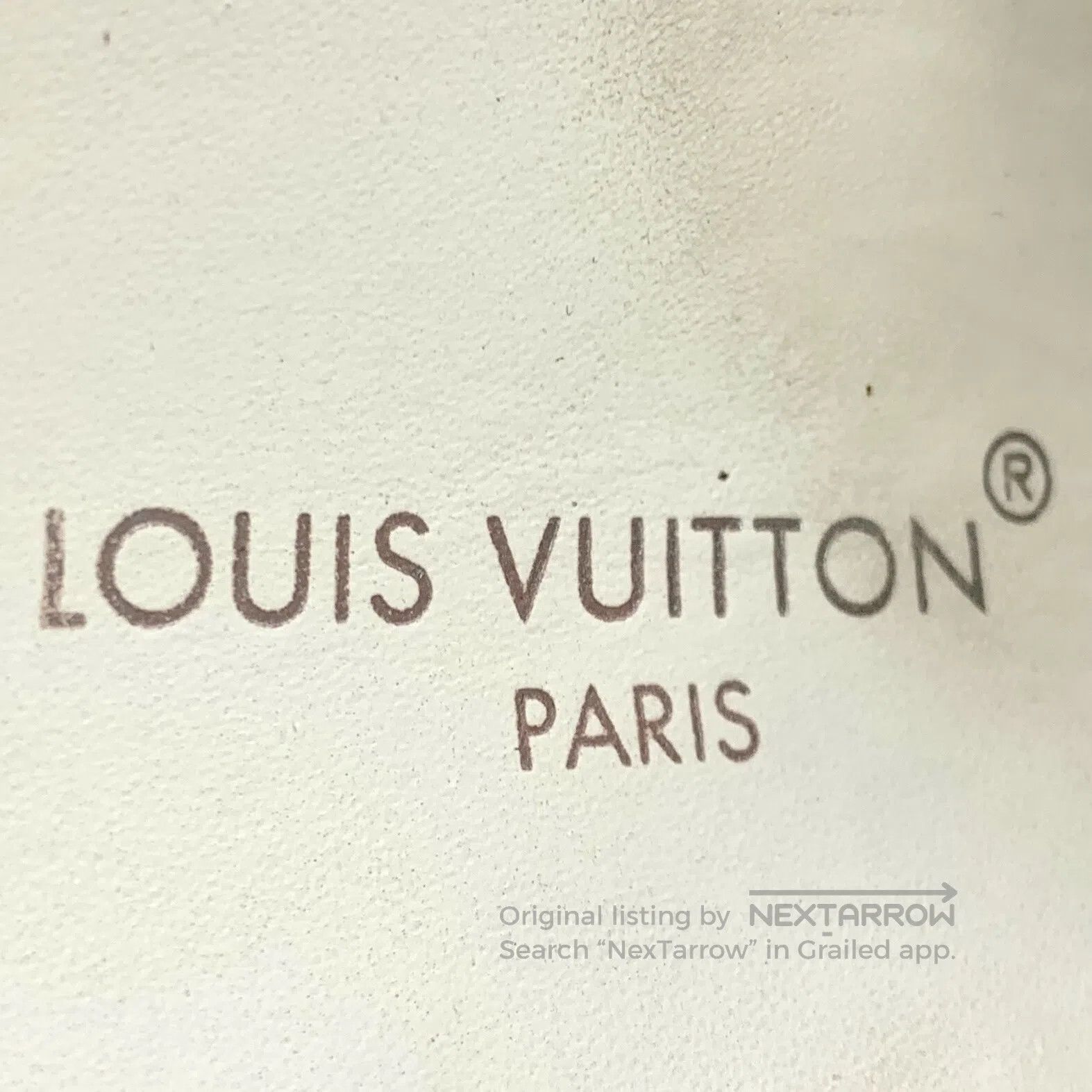Louis Vuitton Louis Vuitton White Monogram Round Toe Tie Low Top Arch Sh Size US 4.5 / IT 34.5 - 7 Thumbnail