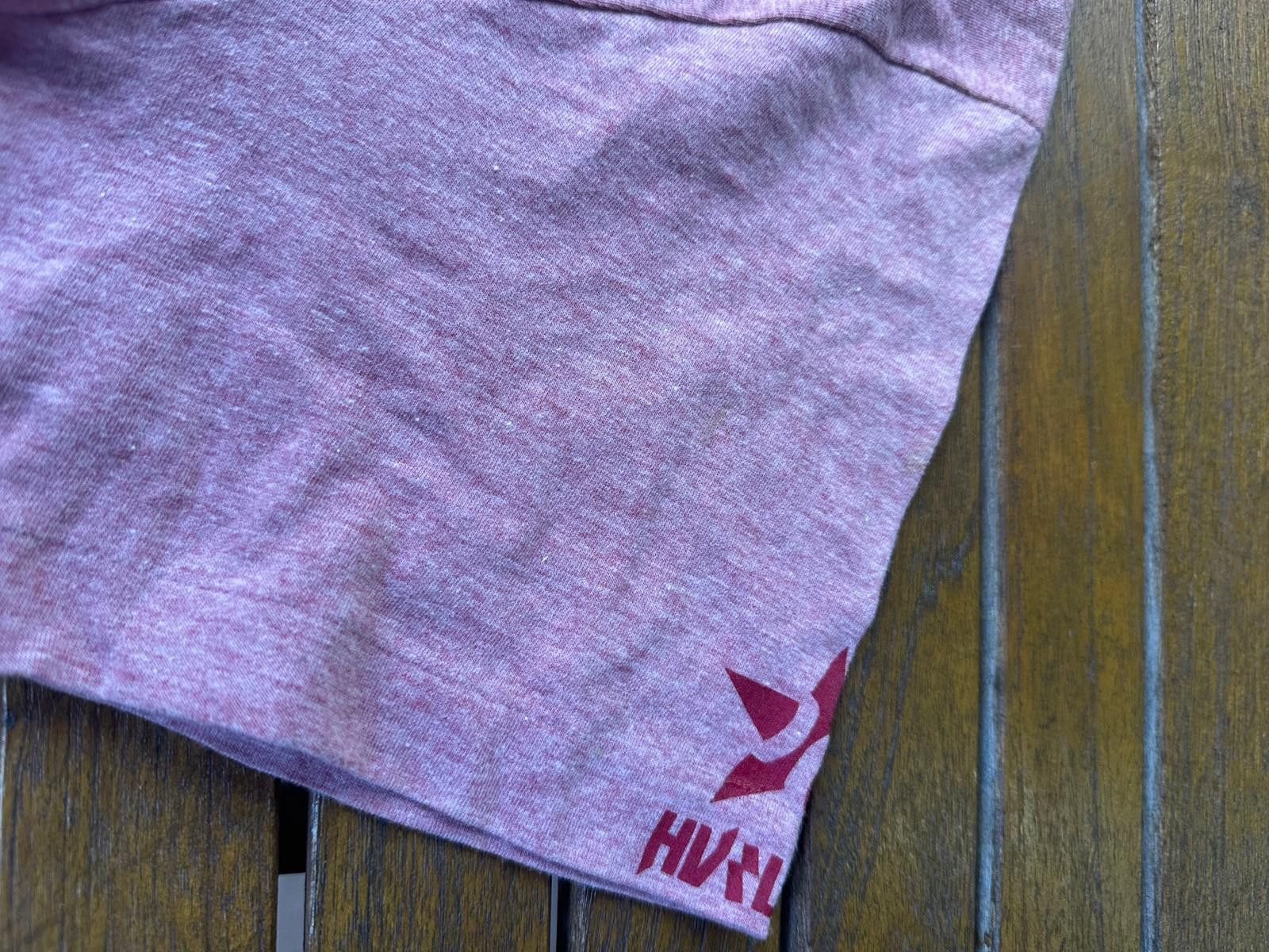 Hurley Hurley Ringer Tee Maroon Heather 80s Logo Single Stitch Vtg Size US M / EU 48-50 / 2 - 4 Thumbnail