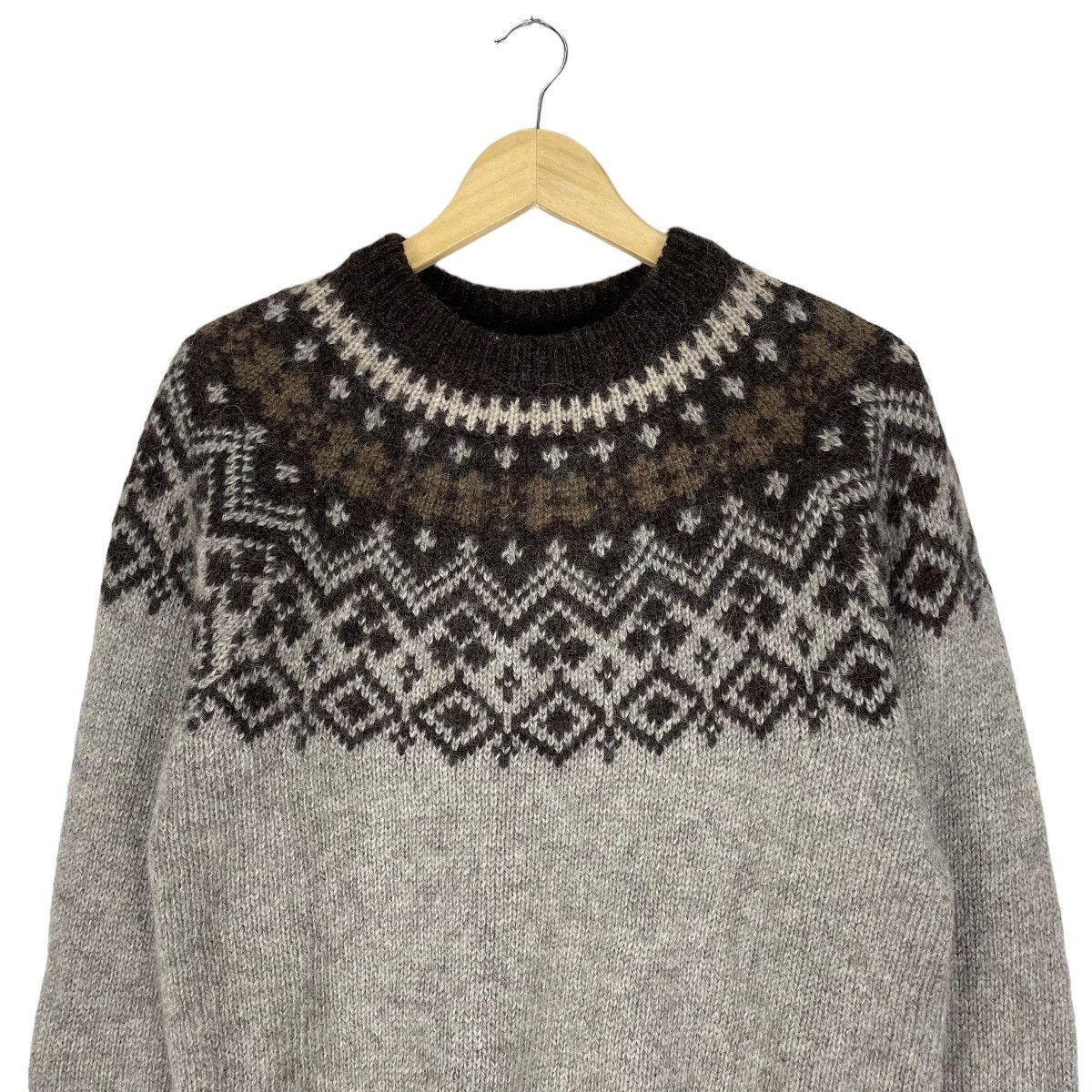 Woolrich Woolen Mills ☀️80s WOOLRICH KNITTED WOOL SWEATER Size US M / EU 48-50 / 2 - 2 Thumbnail