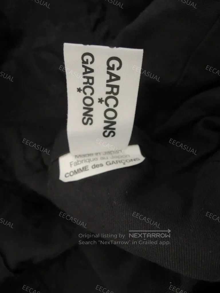 Comme des Garcons Comme Des Garcons Black and white floral long coat Size M / US 6-8 / IT 42-44 - 6 Thumbnail