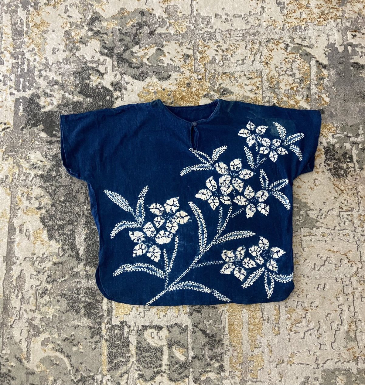 Indigo × Japanese Brand × Other INDIGO AIZOME BLUE SHIRT 🇯🇵 Size L / US 10 / IT 46 - 1 Thumbnail