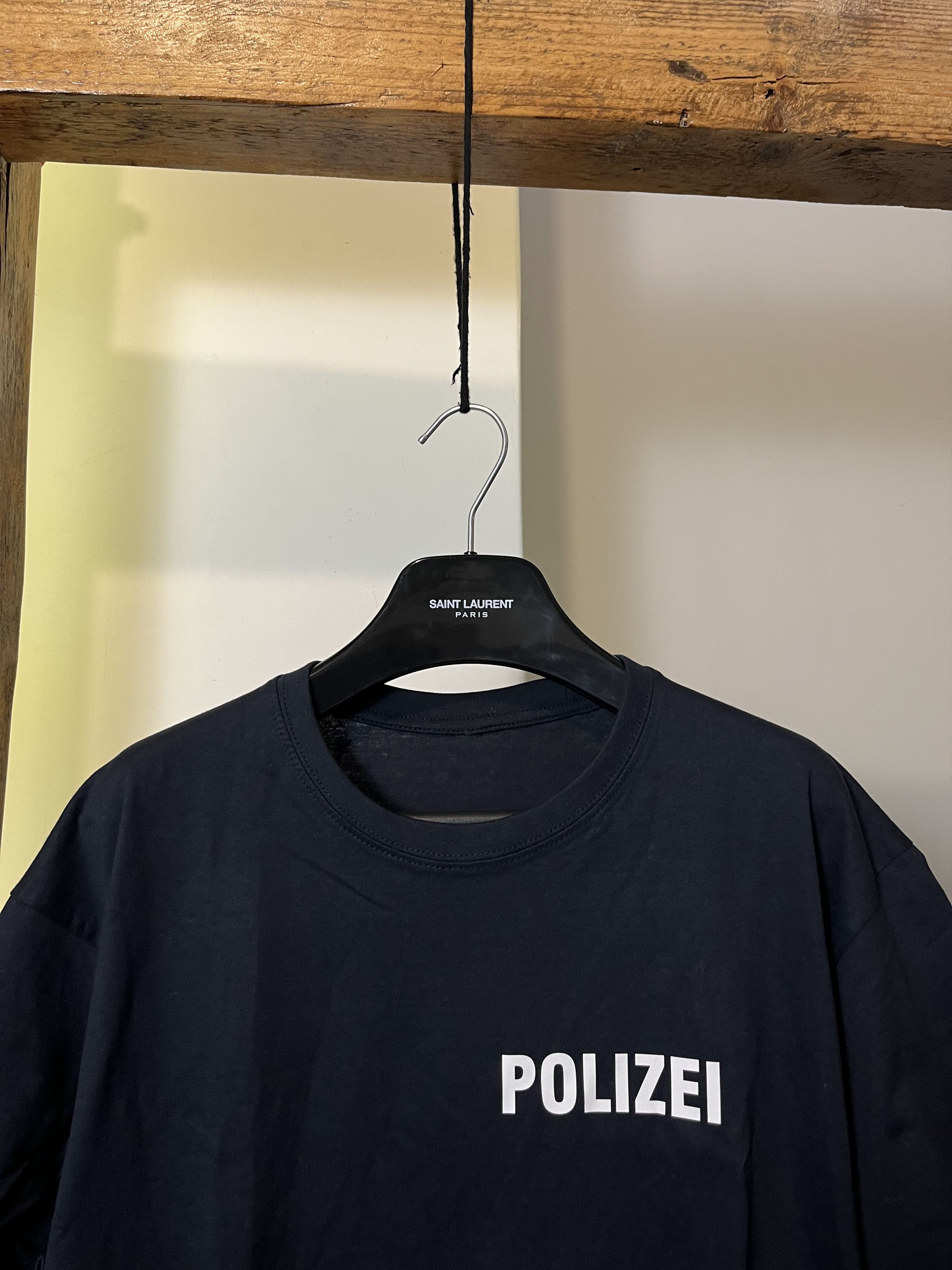 Vintage 90s" POLIZEI” Vetements Style Tee Size US XL / EU 56 / 4 - 5 Thumbnail