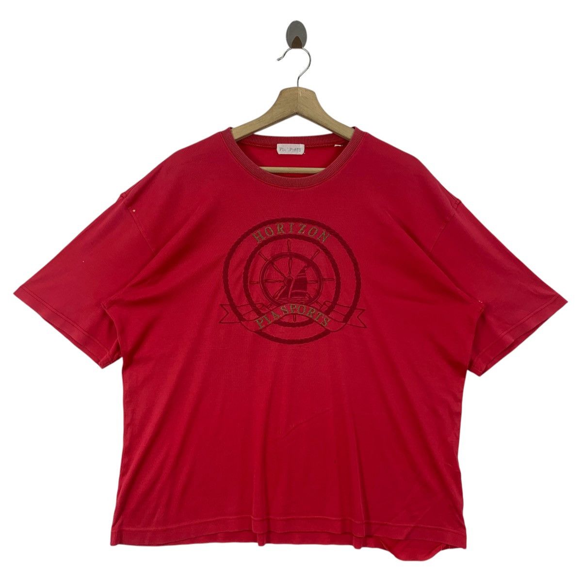 Japanese Brand × Vintage Vintage PIA SPORTS Embroidery logo tee Size US XL / EU 56 / 4 - 1 Thumbnail