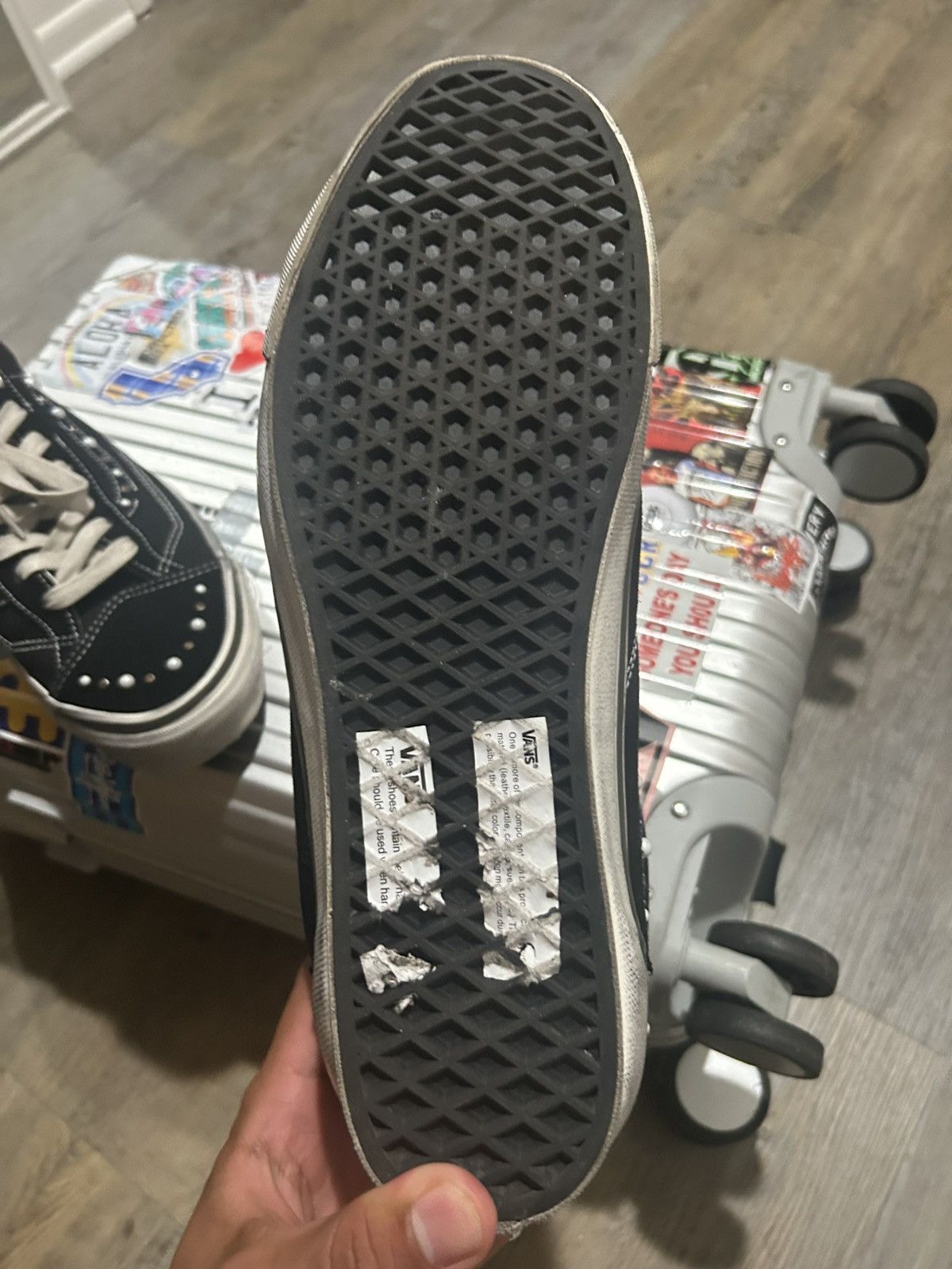 Satoshi Nakamoto × Vans Vans OTW Old Skool 36 Pearlized Black Size US 12 / EU 45 - 8 Thumbnail