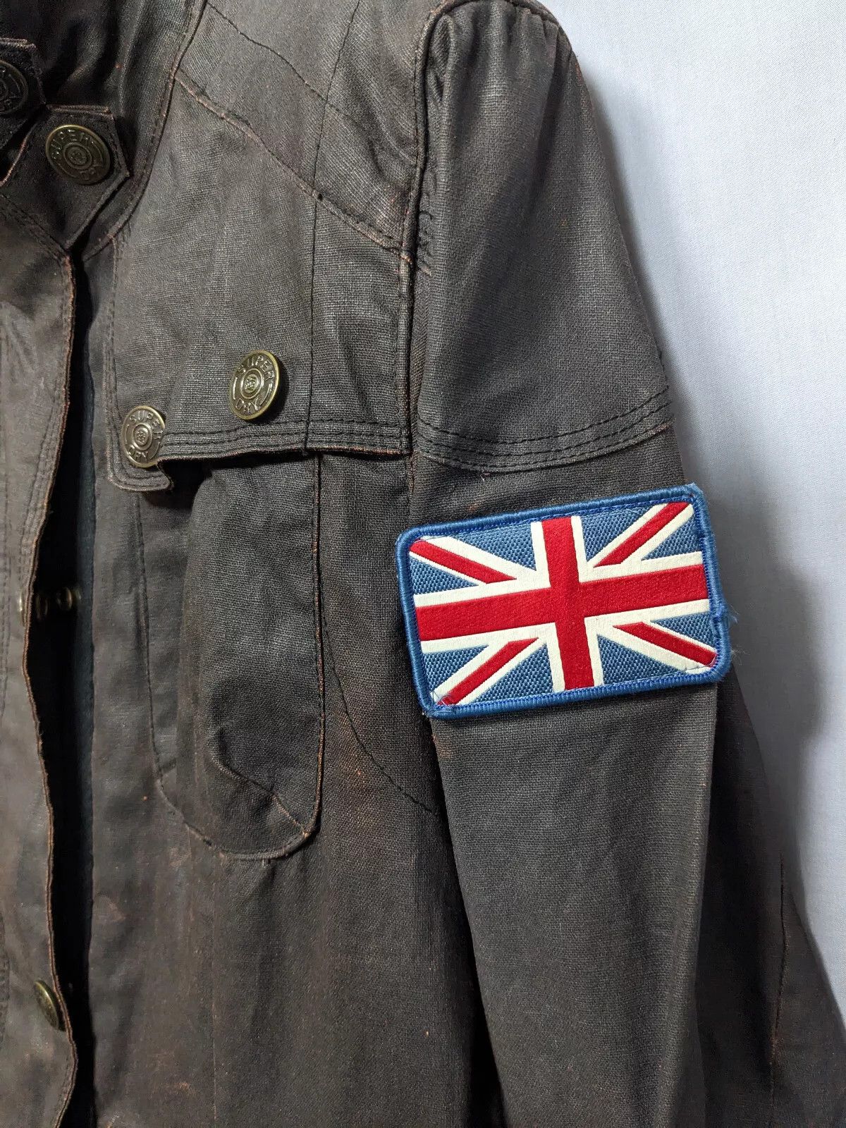 Superdry Superdry British Design Women’s Coat Jacket Size L / US 10 / IT 46 - 1 Thumbnail