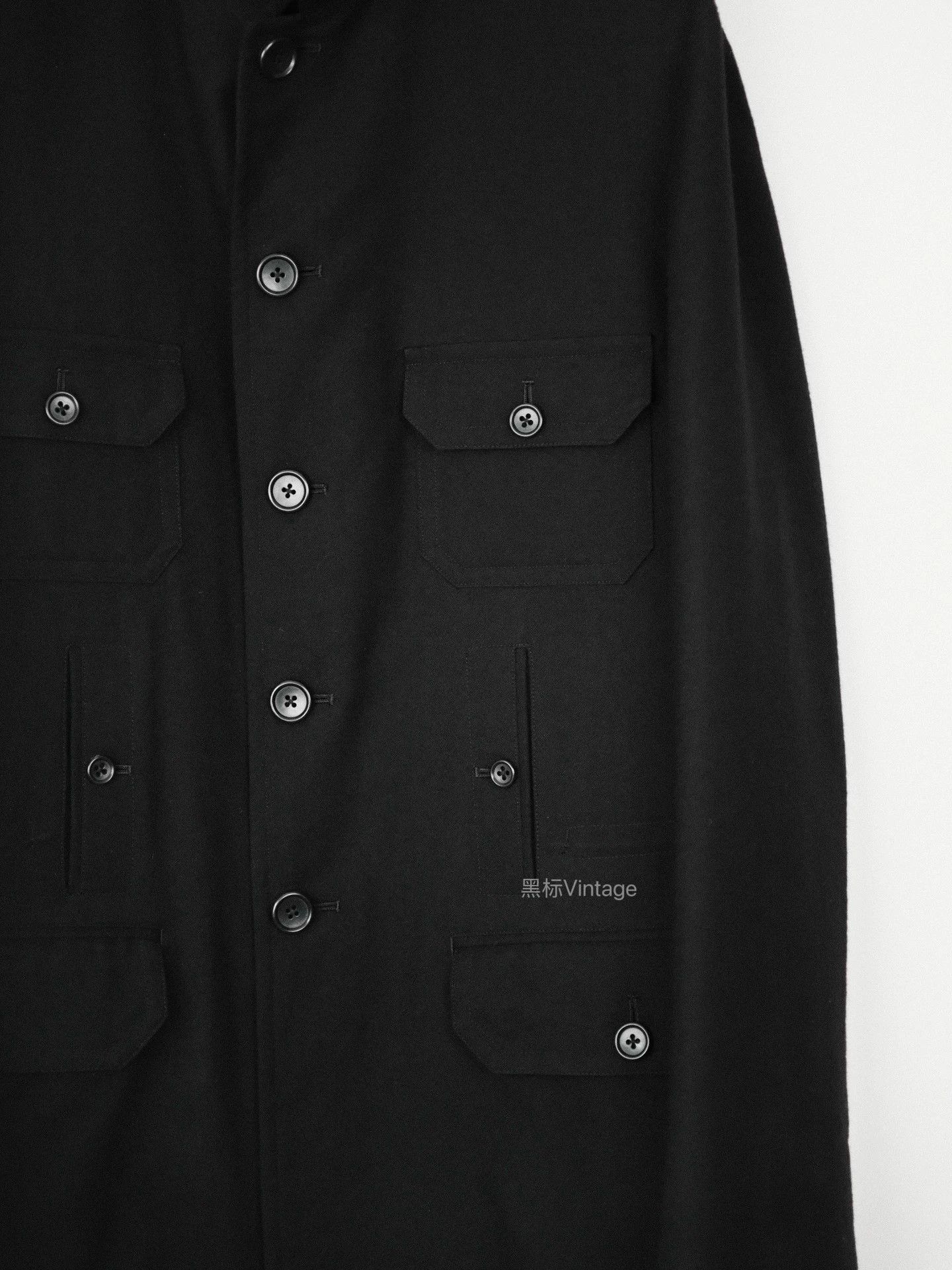 Yohji Yamamoto Yohji Yamamoto Y's 00s Archive Wool Stand-Collar Jkt 9/10 Size US L / EU 52-54 / 3 - 7 Thumbnail