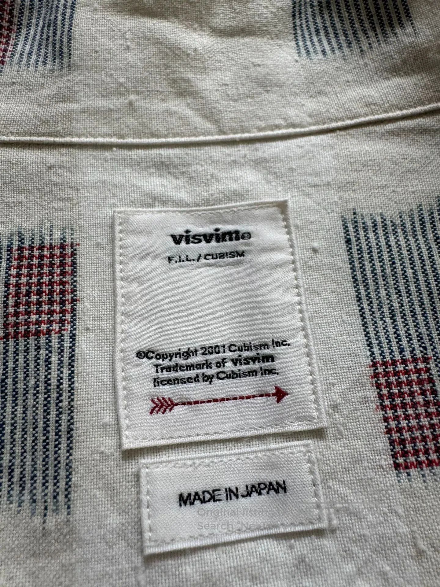 Visvim VISVIM 23SS CABAN S/S KASURI SHIRT. Size US M / EU 48-50 / 2 - 3 Thumbnail