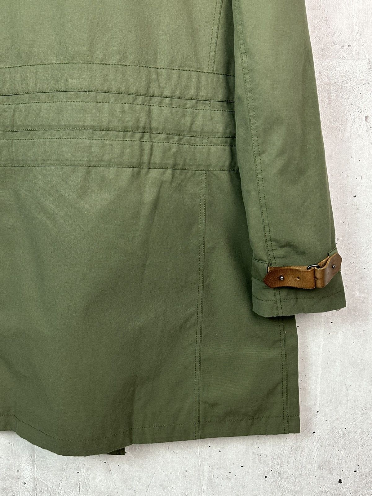 Vintage Benedetta Novi Leather Belts Khaki Made in Italy Jacket Size M / US 6-8 / IT 42-44 - 11 Thumbnail