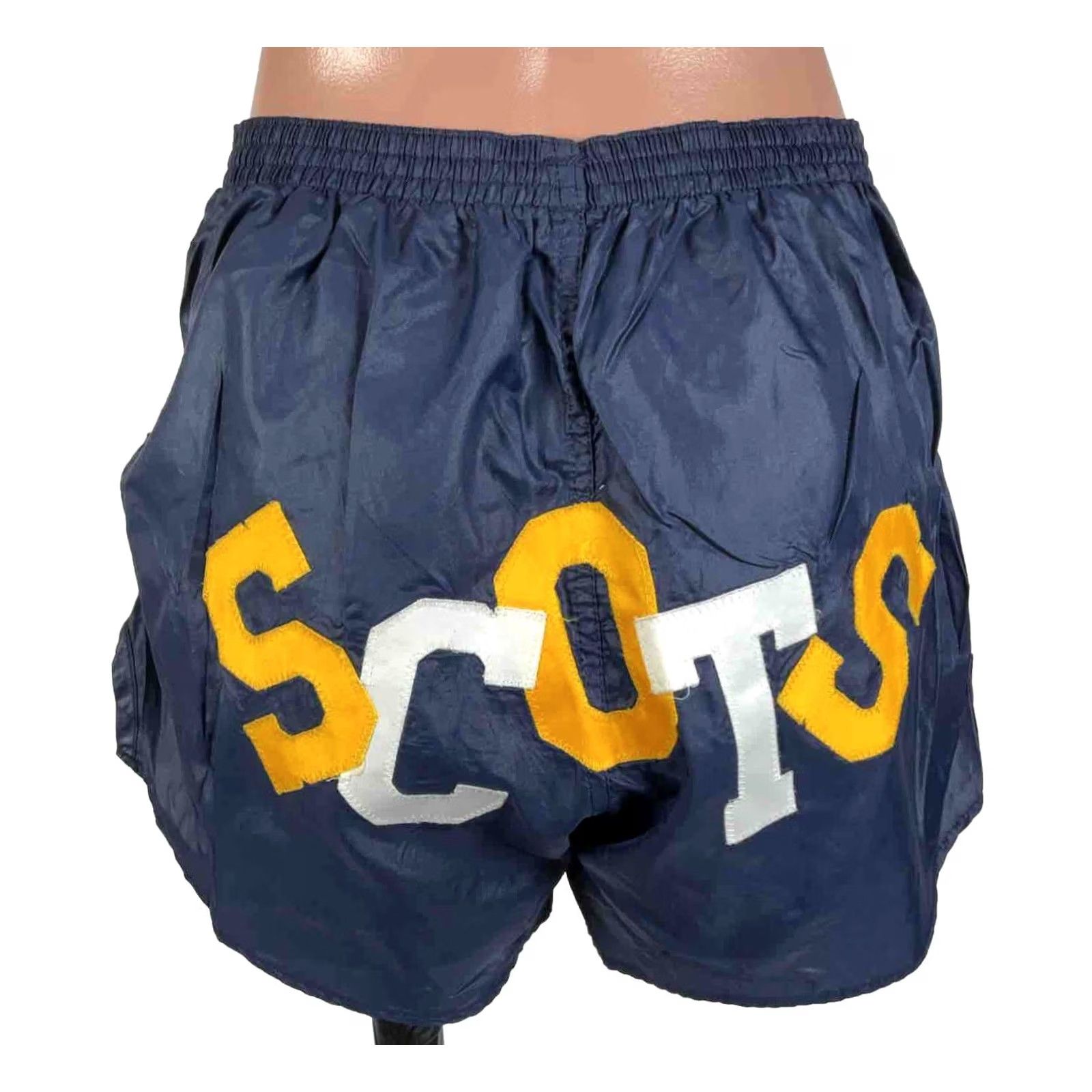 Soffe Vtg Soffe Nylon Running Shorts Highland Park Scots Texas L 80s Stitched Size US 33 - 2 Thumbnail