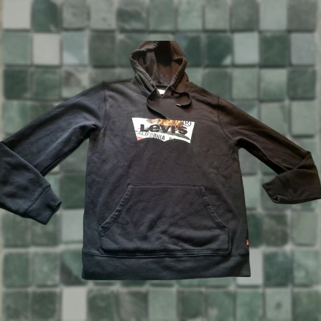 Levi's VINTAGE Levis Jacket Hoodie Mens Small S Black Jacket Mens Small S Black Levi's hoodie jacket Black Mens S Size US S / EU 44-46 / 1 - 1 Thumbnail