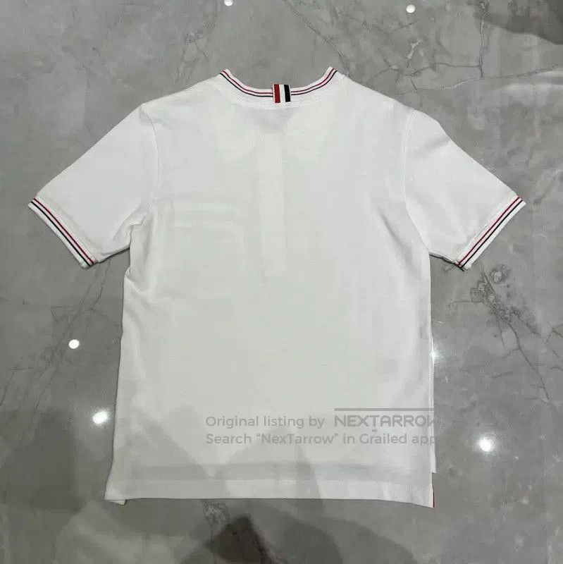 Other Thom Browne White Striped Summer T-Shirt . Size S / US 4 / IT 40 - 2 Thumbnail
