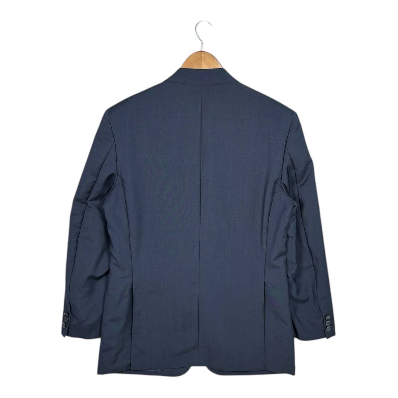 Balenciaga Balenciaga Paris Blue Navy New Wool Blazer Jacket Size 36R - 2 Thumbnail