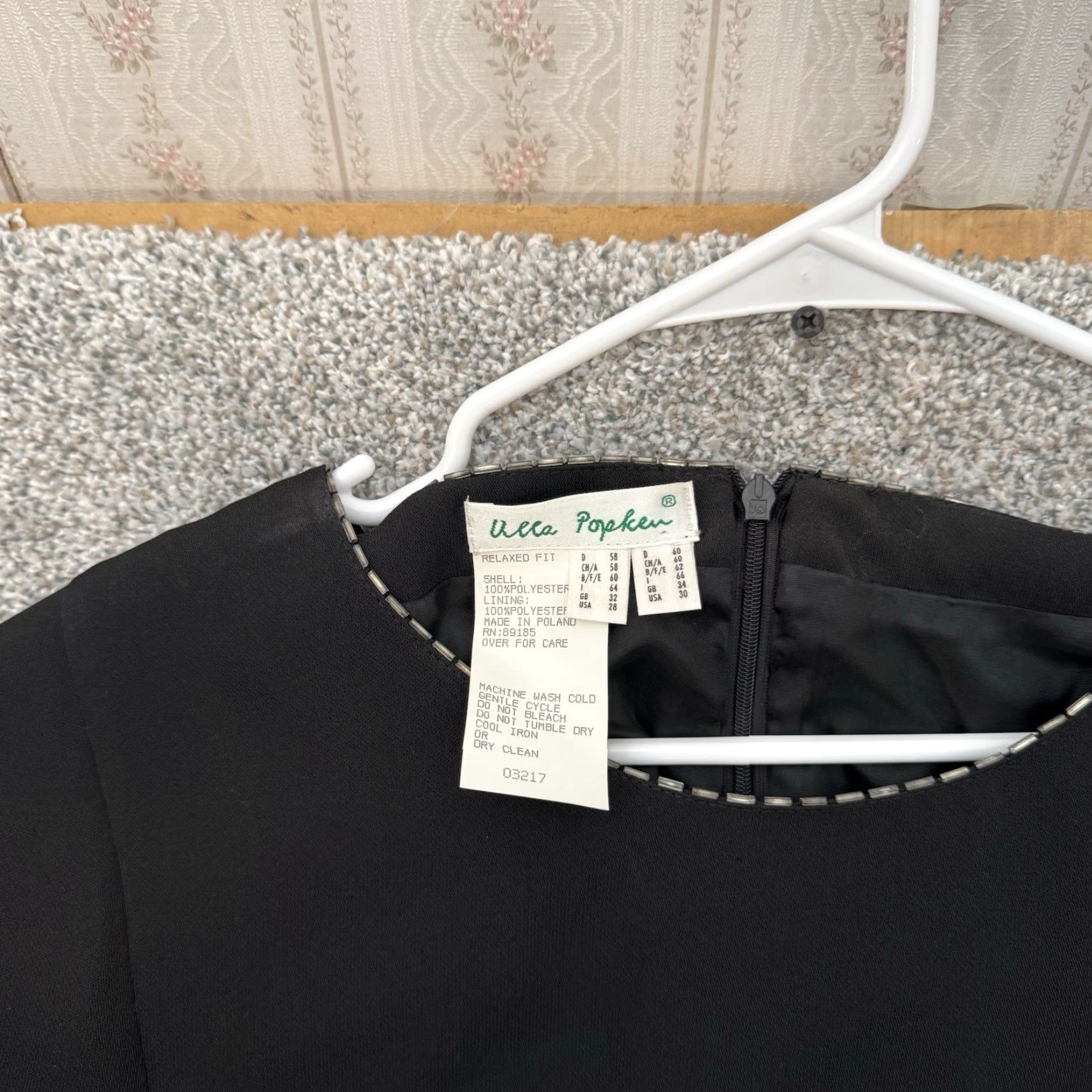Vintage VINTAGE Ulla Popken Dress Plus 28/30 Beaded Y2K Business Casual Night Out Party Size 4XL / US 24-26 - 4 Thumbnail