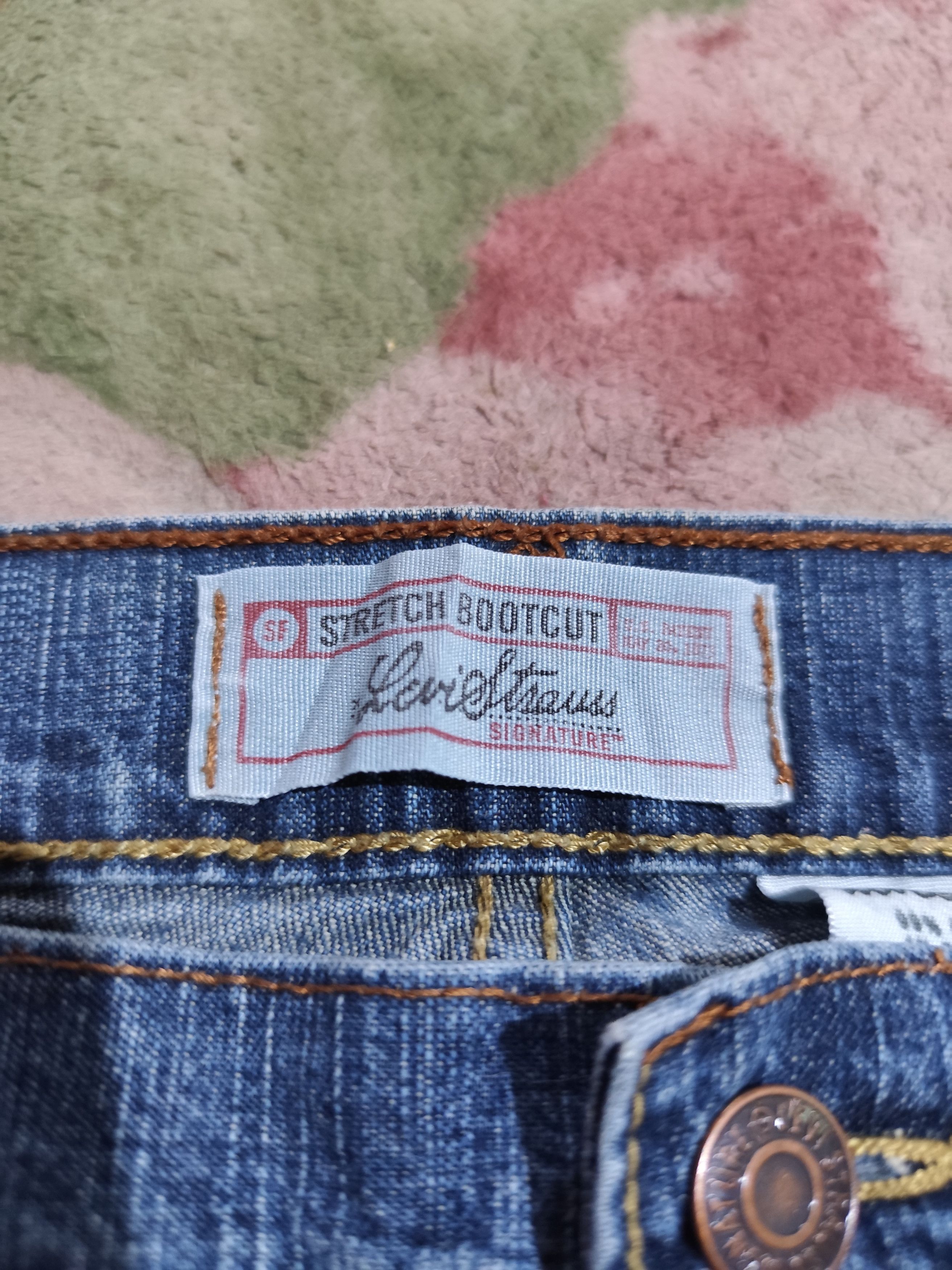 Levi's Vintage Clothing × NFL × Signatures Levi's Signature Vintage Flare Bootcut Denim J005 Size 37" - 7 Thumbnail