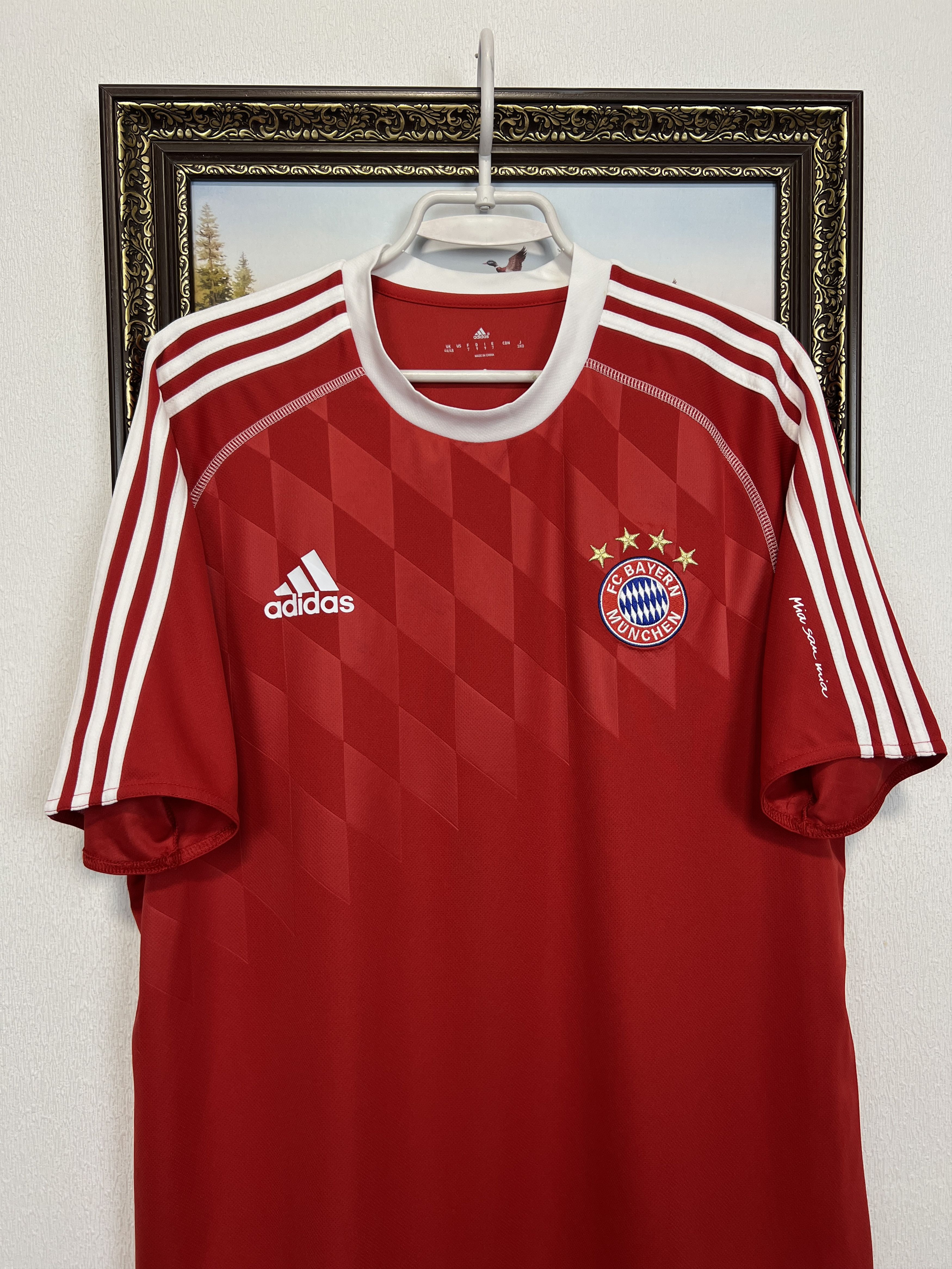Adidas Bayern Munich Football Shirt Soccer Train Jersey Trikot Size US XL / EU 56 / 4 - 2 Thumbnail