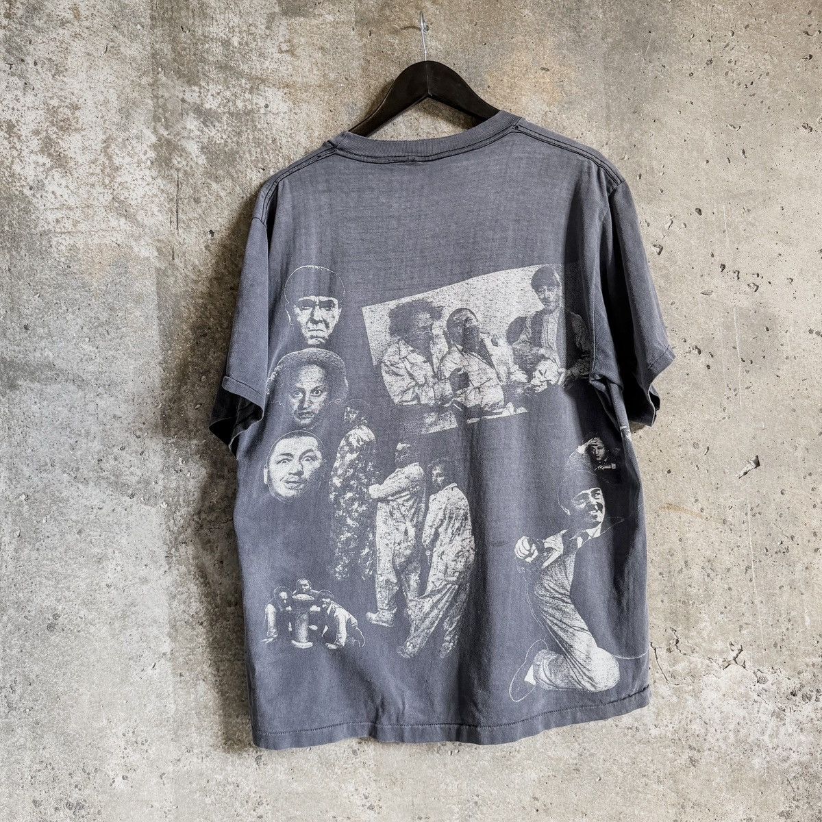 Vintage 90’s Vintage SUN FADED Three Stooges AOP Movie Promo T Shirt Size US L / EU 52-54 / 3 - 3 Thumbnail