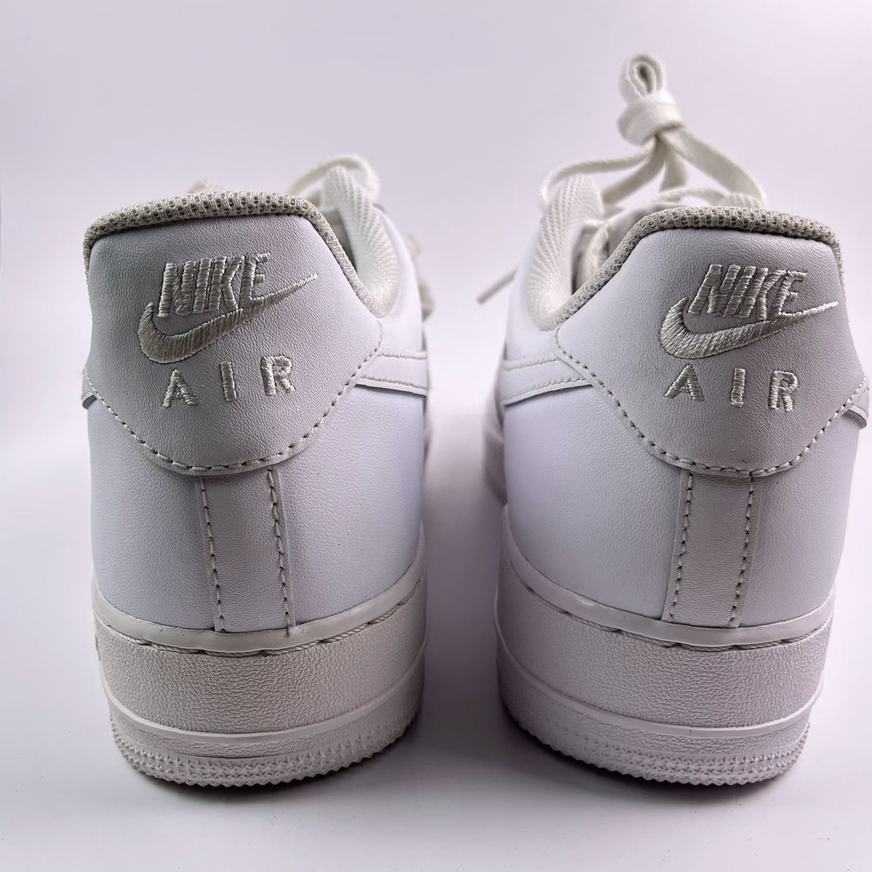Nike Nike Air Force 1 '07 Men Sneakers White CW2288-111 13 USA 47.5 Leather Lace Up Low Top Cushioned Comfort Breathable All White Casual Activewear Shoes Size US 12 / EU 45 - 5 Thumbnail