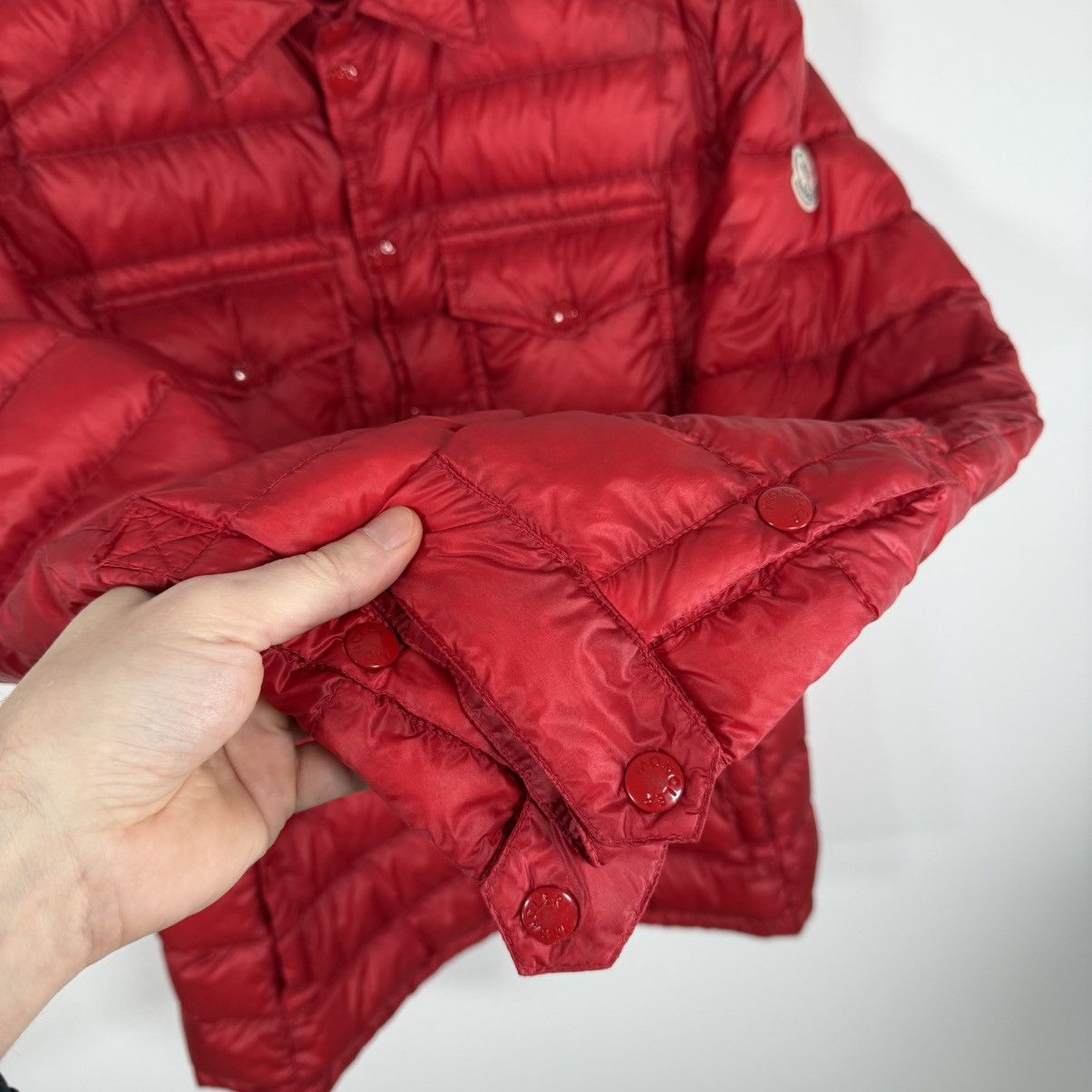 Moncler Moncler Gregoire Men’s Down Puffer Jacket Size 2 (S) Red Size US S / EU 44-46 / 1 - 4 Thumbnail
