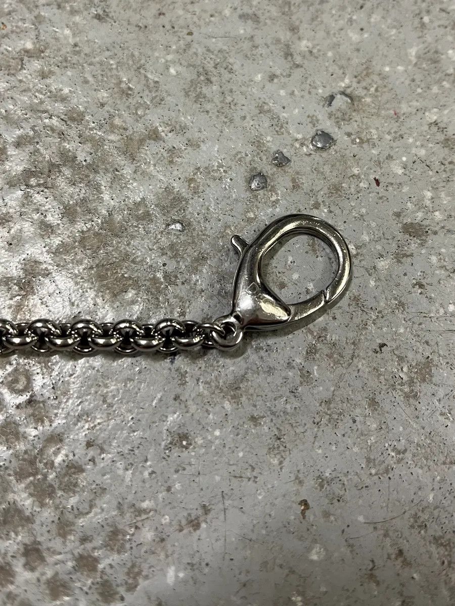 Dolce & Gabbana 2000s Dolce & Gabbana Grey Silver Steel Bracelet Size ONE SIZE - 7 Thumbnail