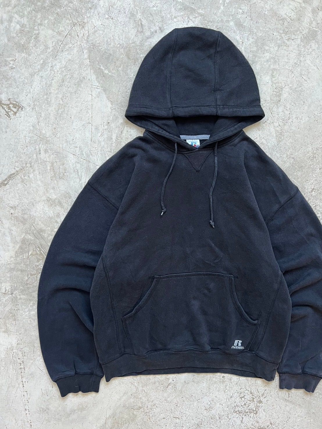 Russell Athletic Vintage 2000s Russell Athletic Blank Hoodie Size US M / EU 48-50 / 2 - 4 Thumbnail