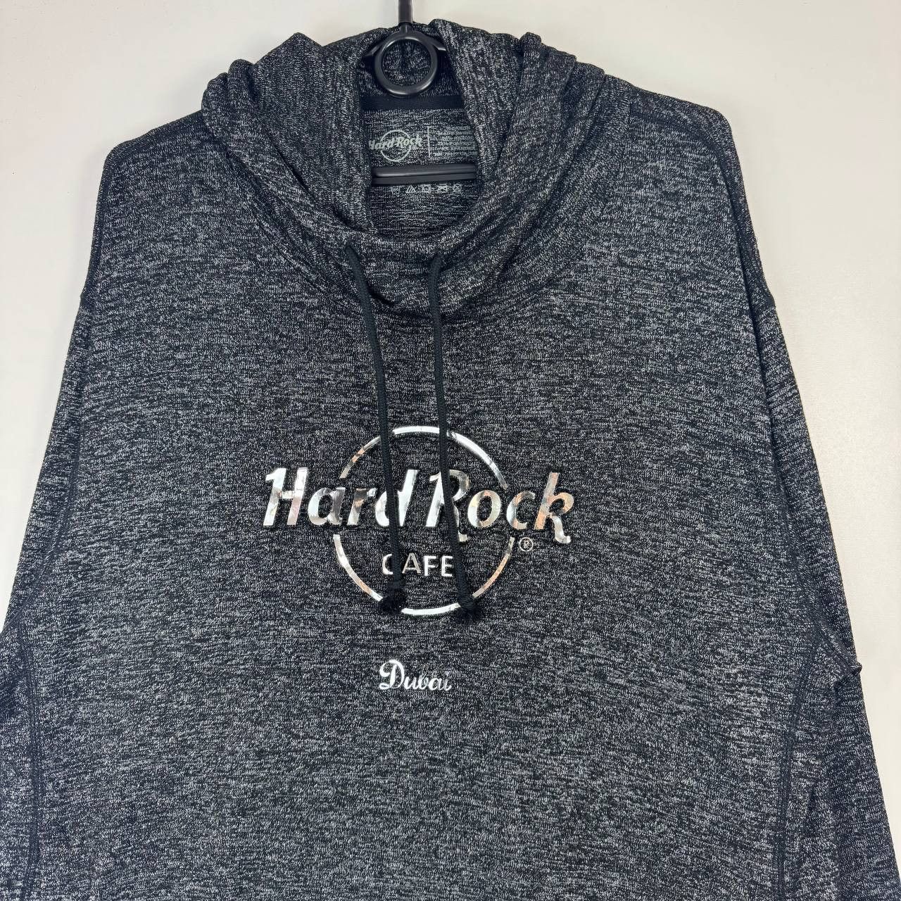 Hard Rock Cafe Hard Rock Cafe Dubai Mens Hoodie Grey Pullover Size L ...