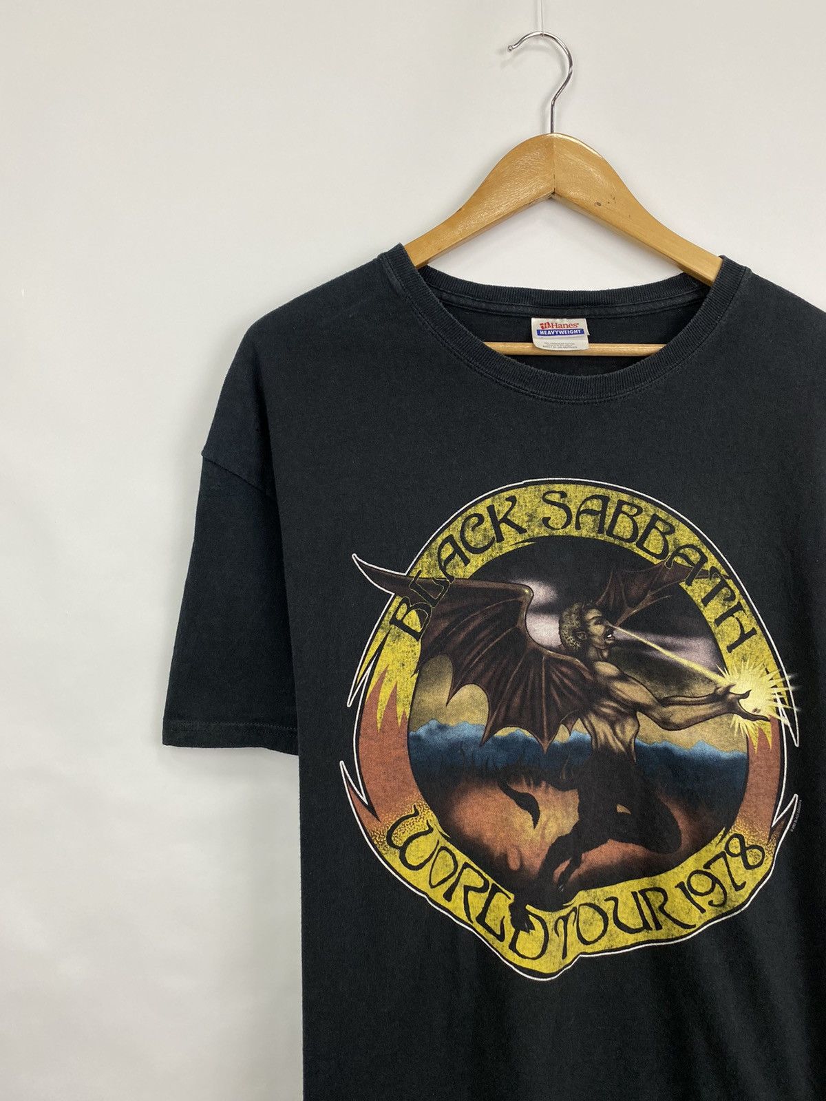 Vintage 2008 Black Sabbath 1978 Concert t-shirt rare retro