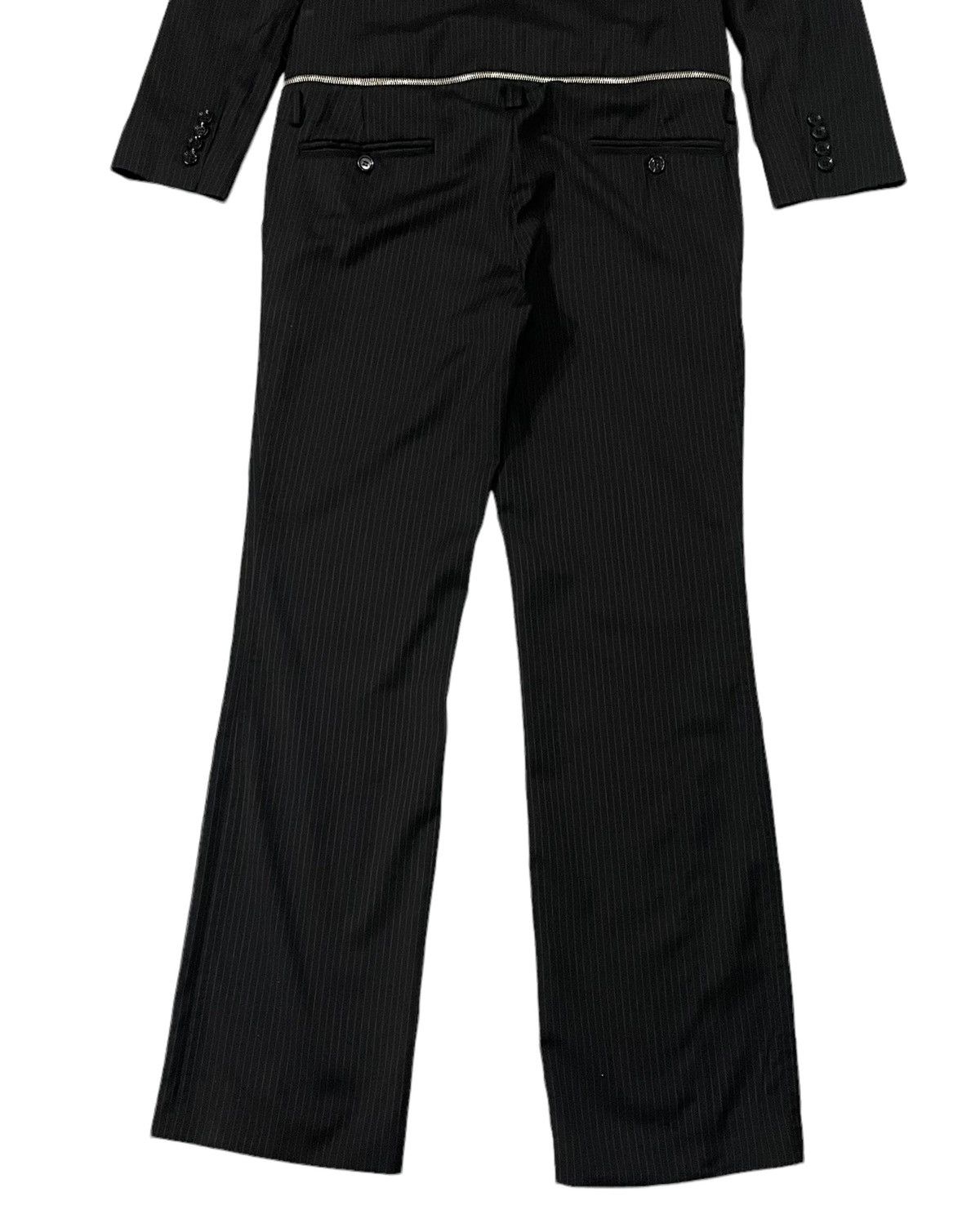 Dolce & Gabbana Runway Dolce & Gabbana Pinstripe Jumpsuit Size S / US 4 / IT 40 - 21 Thumbnail