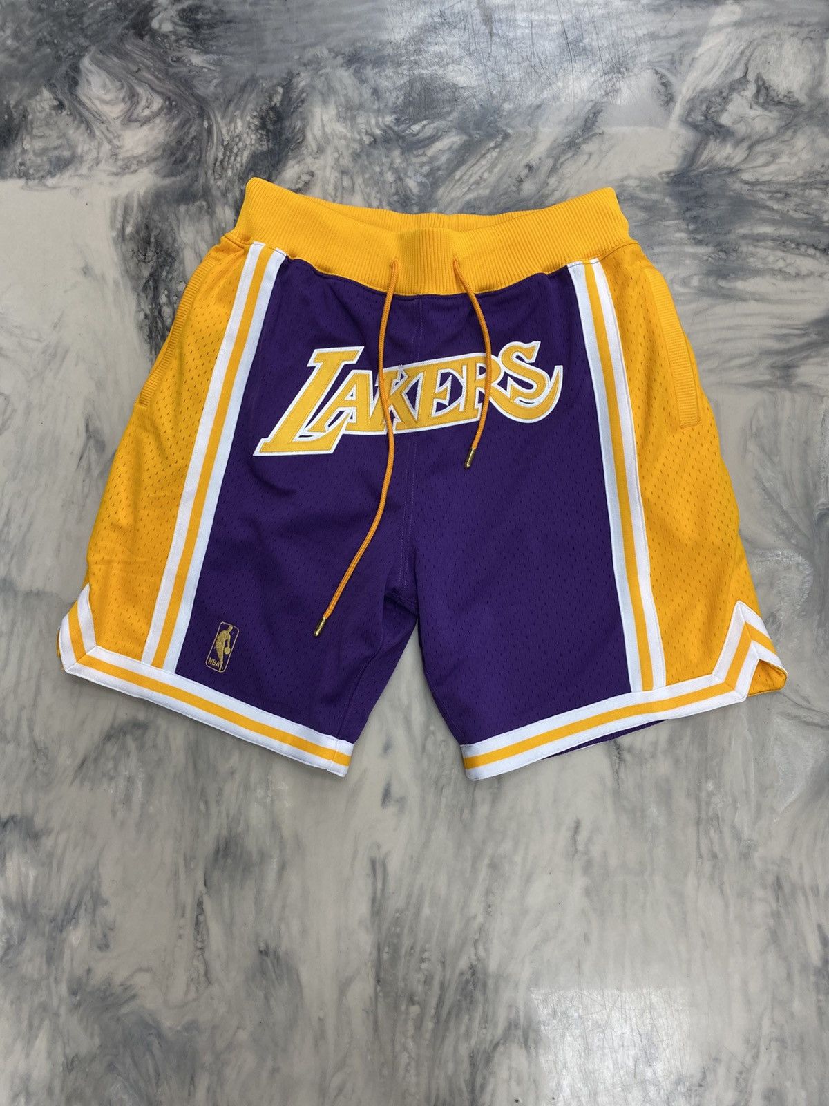ウェア just don Los Angeles Lakers L Vintage Los Angeles Lakers Just Don Blue Shorts Size XL