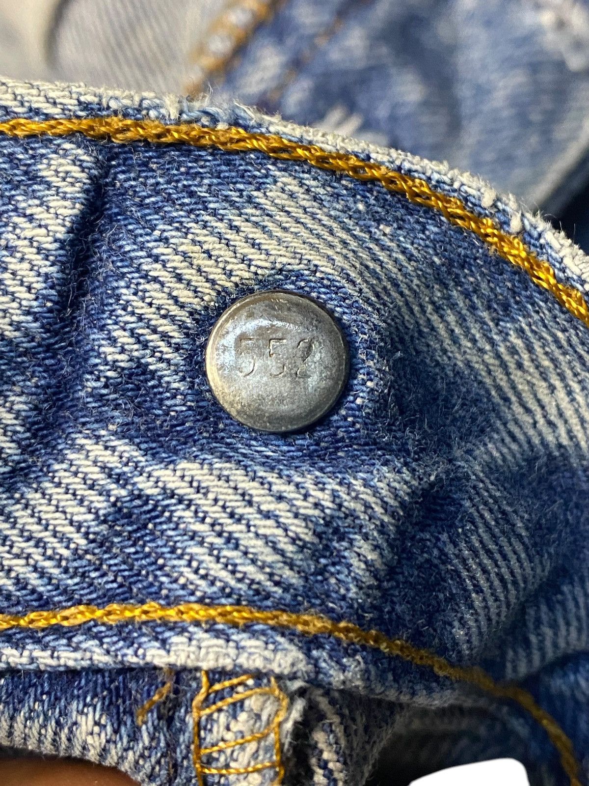 Levi's Vintage Levis 501 80’s Blue Wash Loose Jeans Size US 30 / EU 46 - 9 Thumbnail