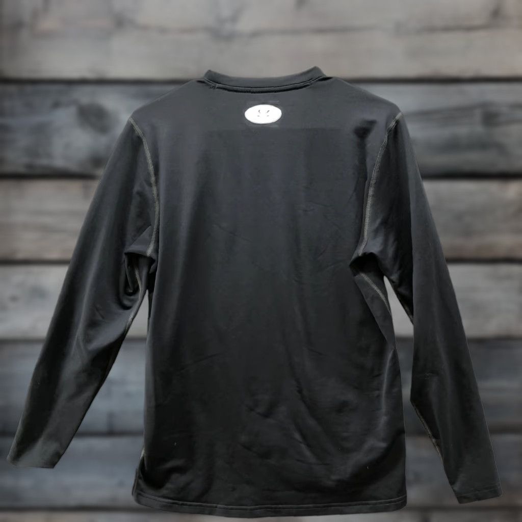 Under Armour Under Armour HeatGear Fitted Long Sleeve Baselayer T Shirt Mens M Black Size US M / EU 48-50 / 2 - 1 Thumbnail