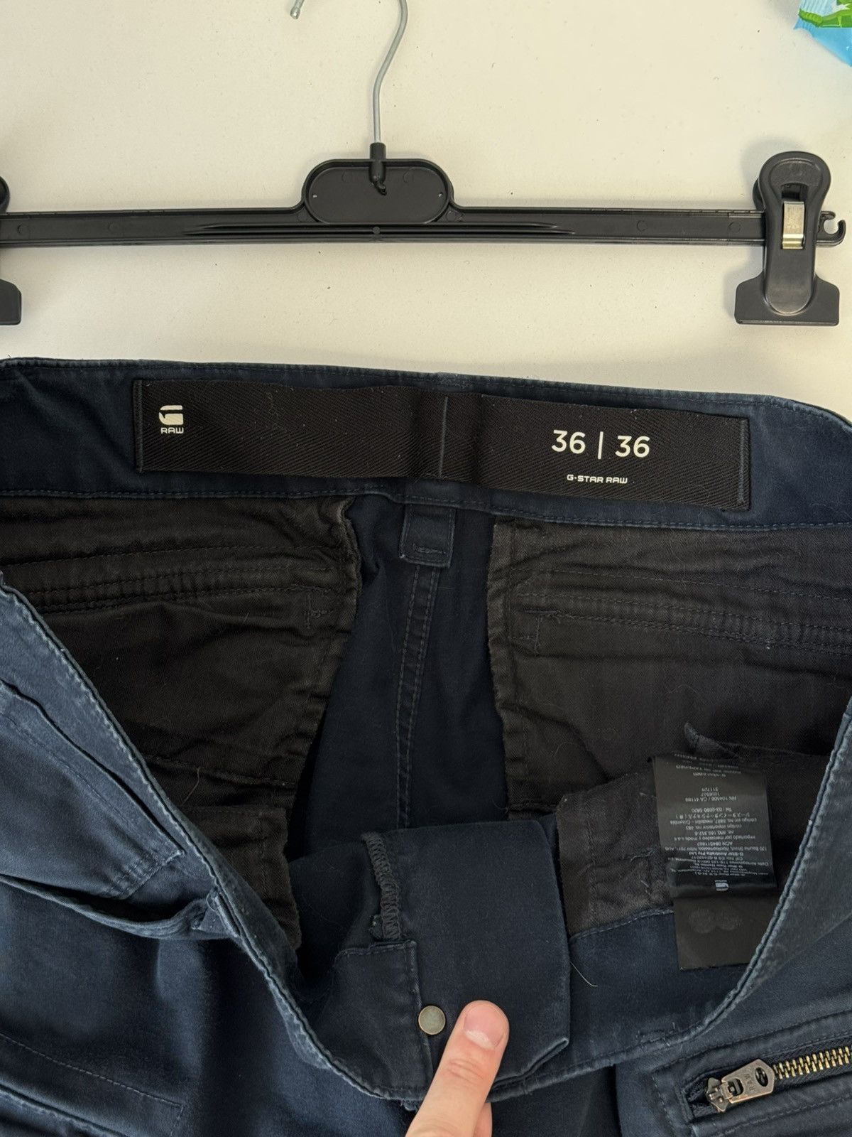 G-Star G-Star RAW Rovic 3D Straight Tapered Cargo Pants Distressed Size US 36 / EU 52 - 19 Thumbnail