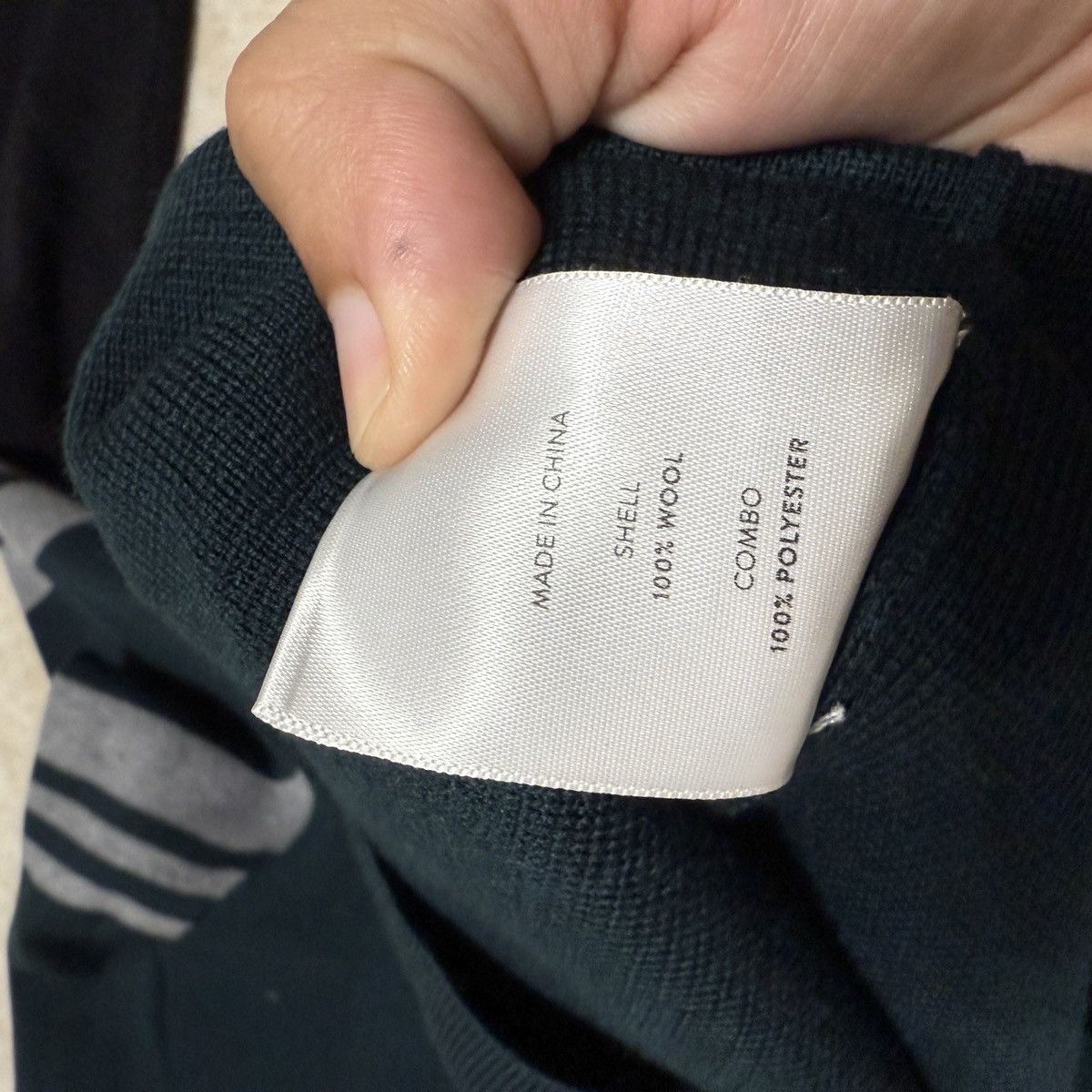 Aztech Mountain Aztech Mountain Wool Color-Block Sweater Forest Green *FLAW* Size US S / EU 44-46 / 1 - 15 Thumbnail