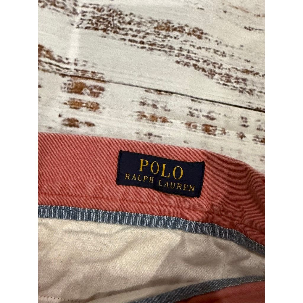 Polo Ralph Lauren Polo Ralph Lauren Men's Coral Chino Shorts 30 Classic Fit Size US 30 / EU 46 - 3 Thumbnail