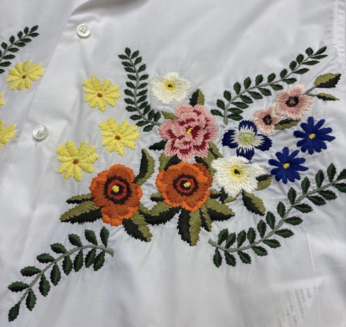 Junya Watanabe JUNYA WATANABE COMME des GARCONS oversized shirts flower Size US XS / EU 42 / 0 - 6 Thumbnail