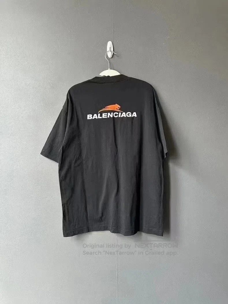 Balenciaga Balenciaga Front Back Embroidered T-shirt. Size US S / EU 44-46 / 1 - 2 Thumbnail