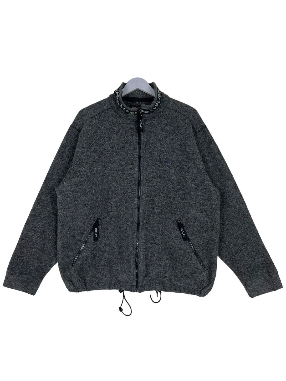 Vintage 🔥 1999 MILLET WOOL ZIPPER JACKET Size US M / EU 48-50 / 2 - 2 Thumbnail