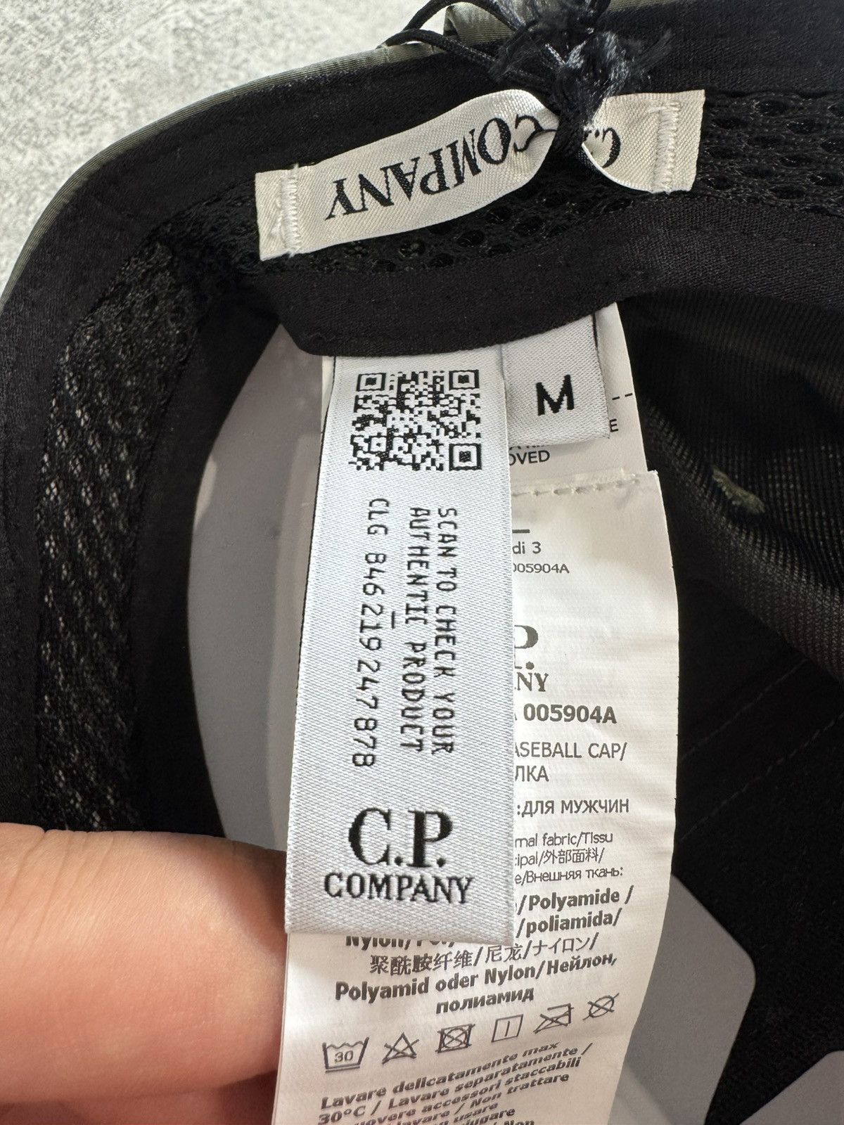 C.P. Company C.P Company Baseball Cap Size 38 - 5 Thumbnail